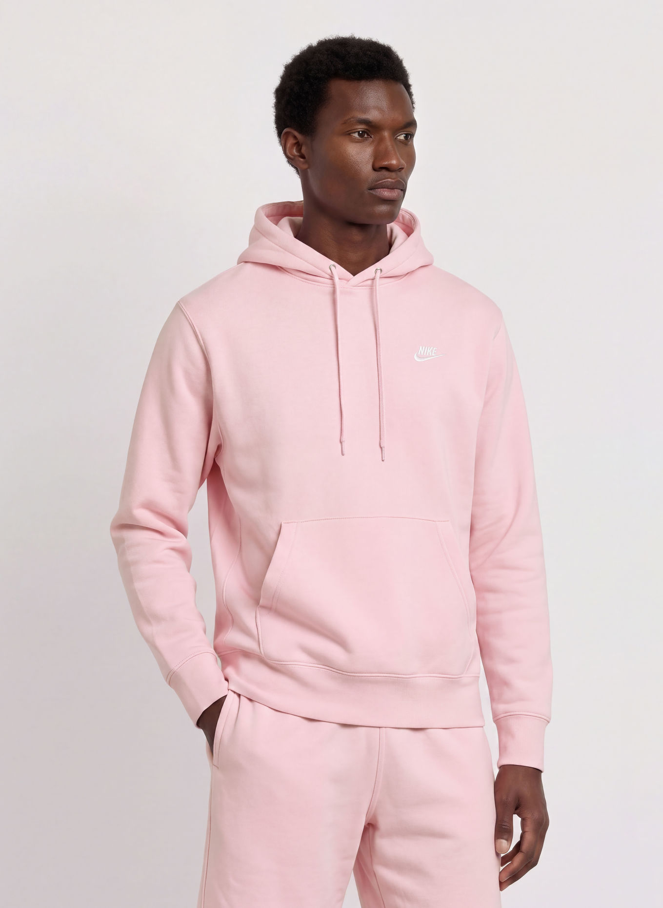 Nike Hoodie CLUB: ROSA