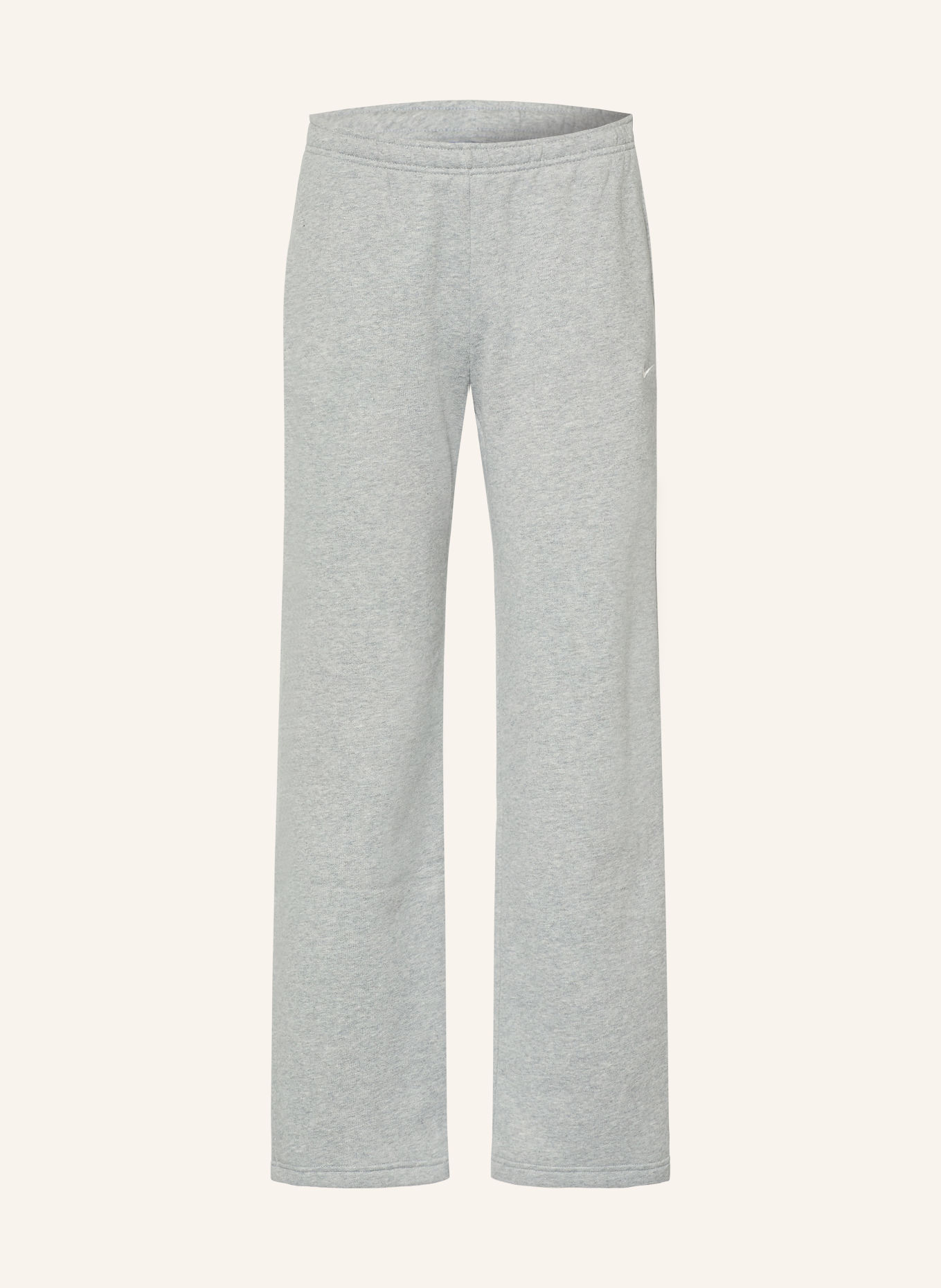 Nike STUDIO FLEECE Sweatpants: LIGHT GRAY