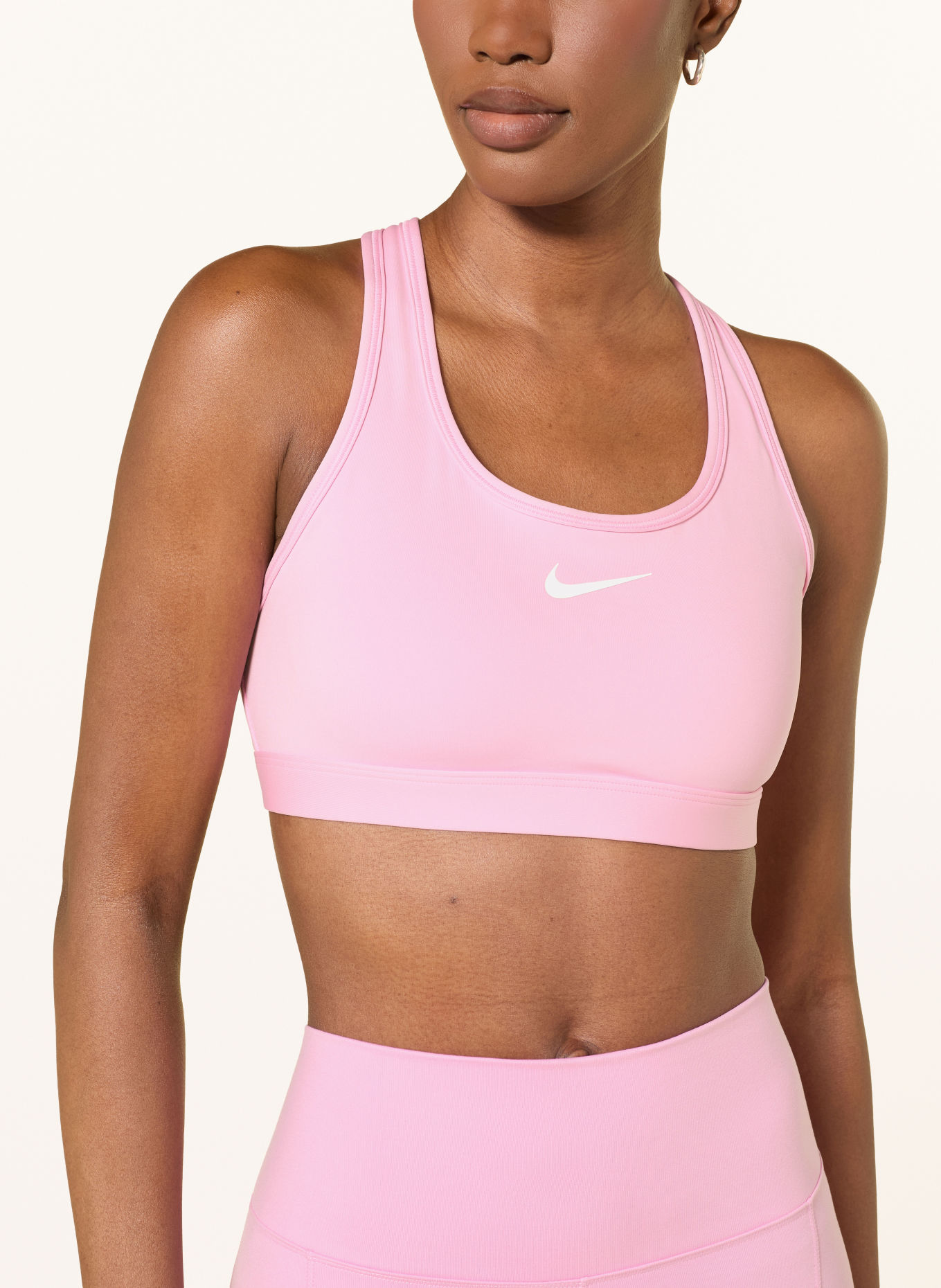 Nike SWOOSH Sports bra: PINK