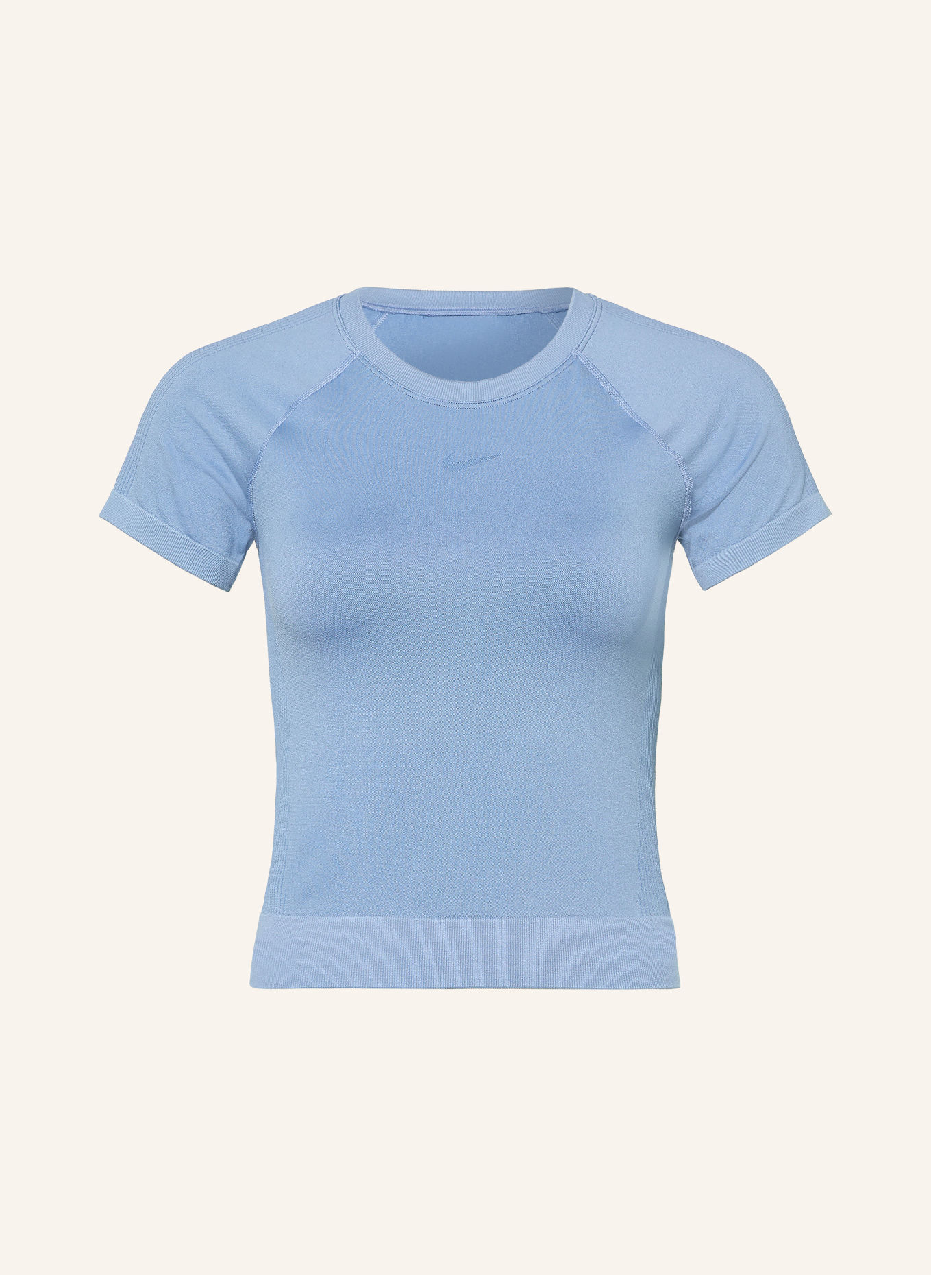 Nike Tricou funcțional PRO SEAMLESS: ALBASTRU DESCHIS