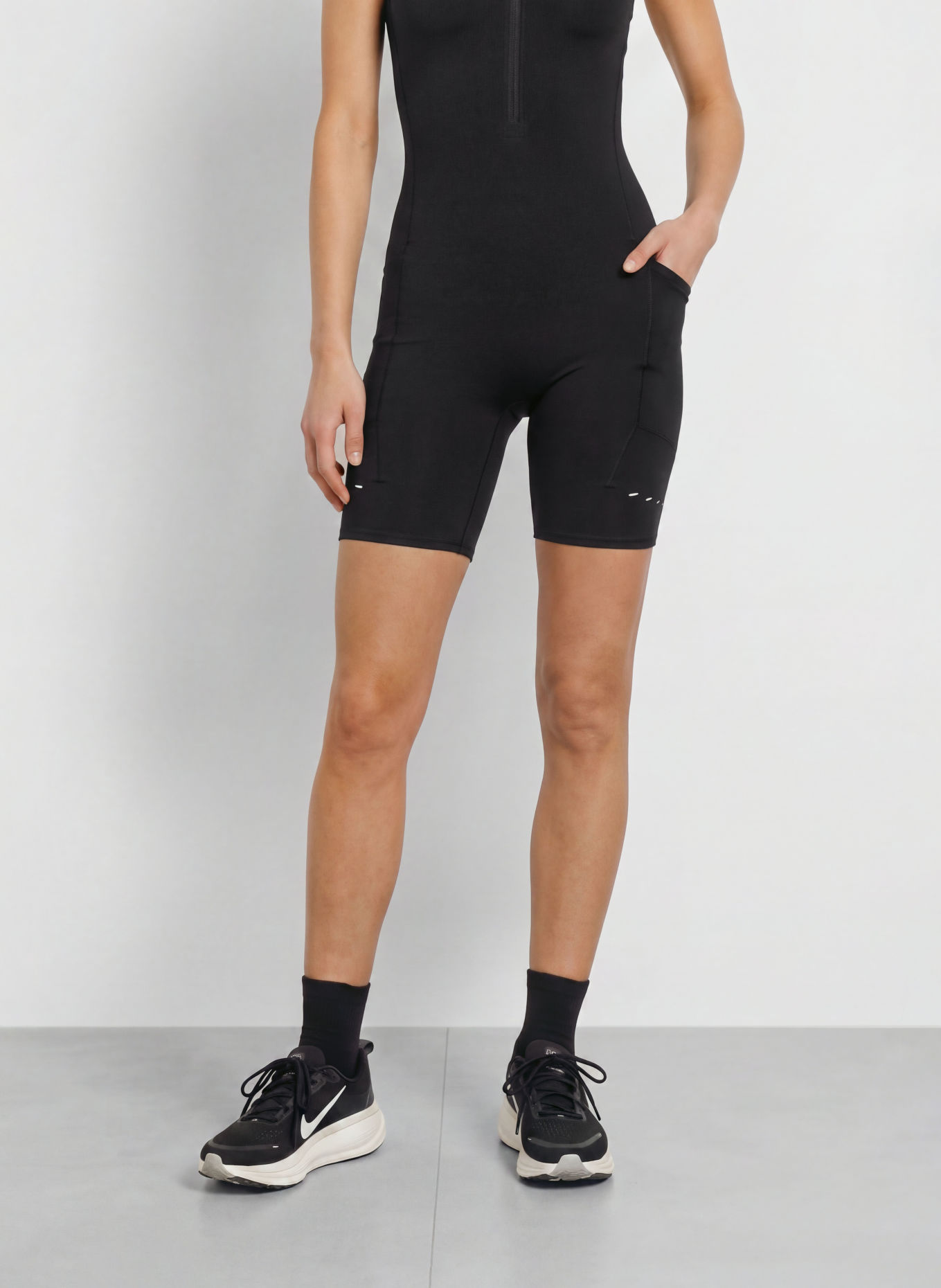 Nike SWIFT Bodysuit: BLACK