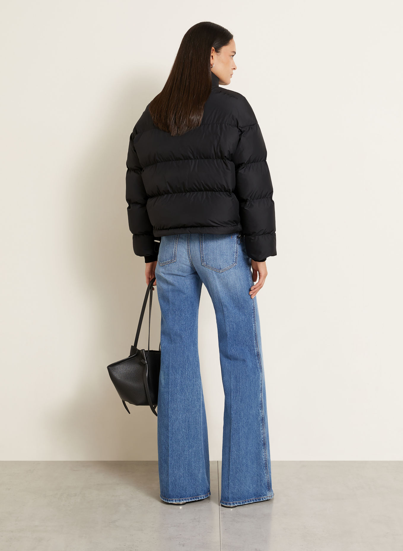 Courrèges Quilted jacket: BLACK