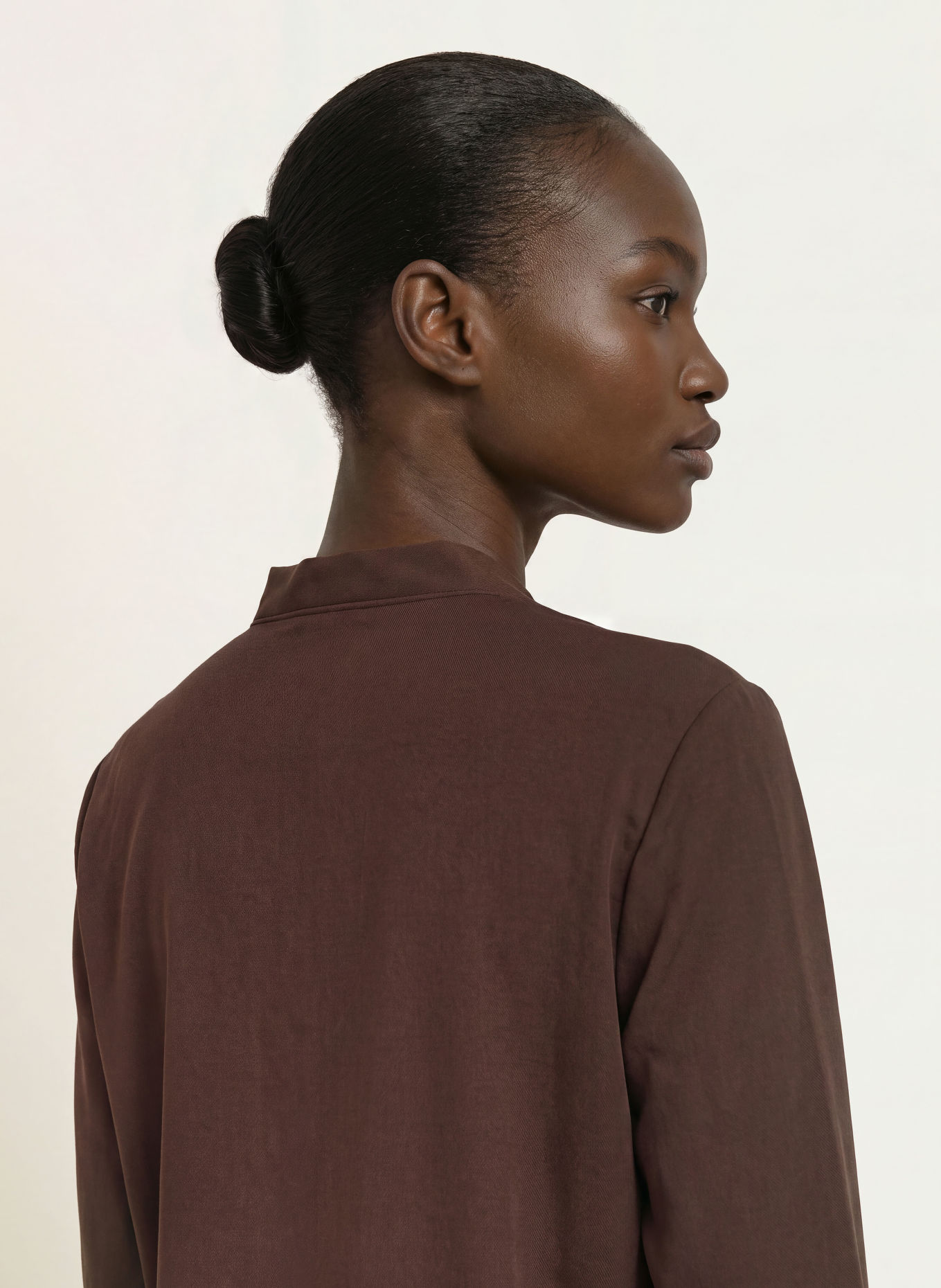 MARC CAIN Blusenshirt: 697 seal brown