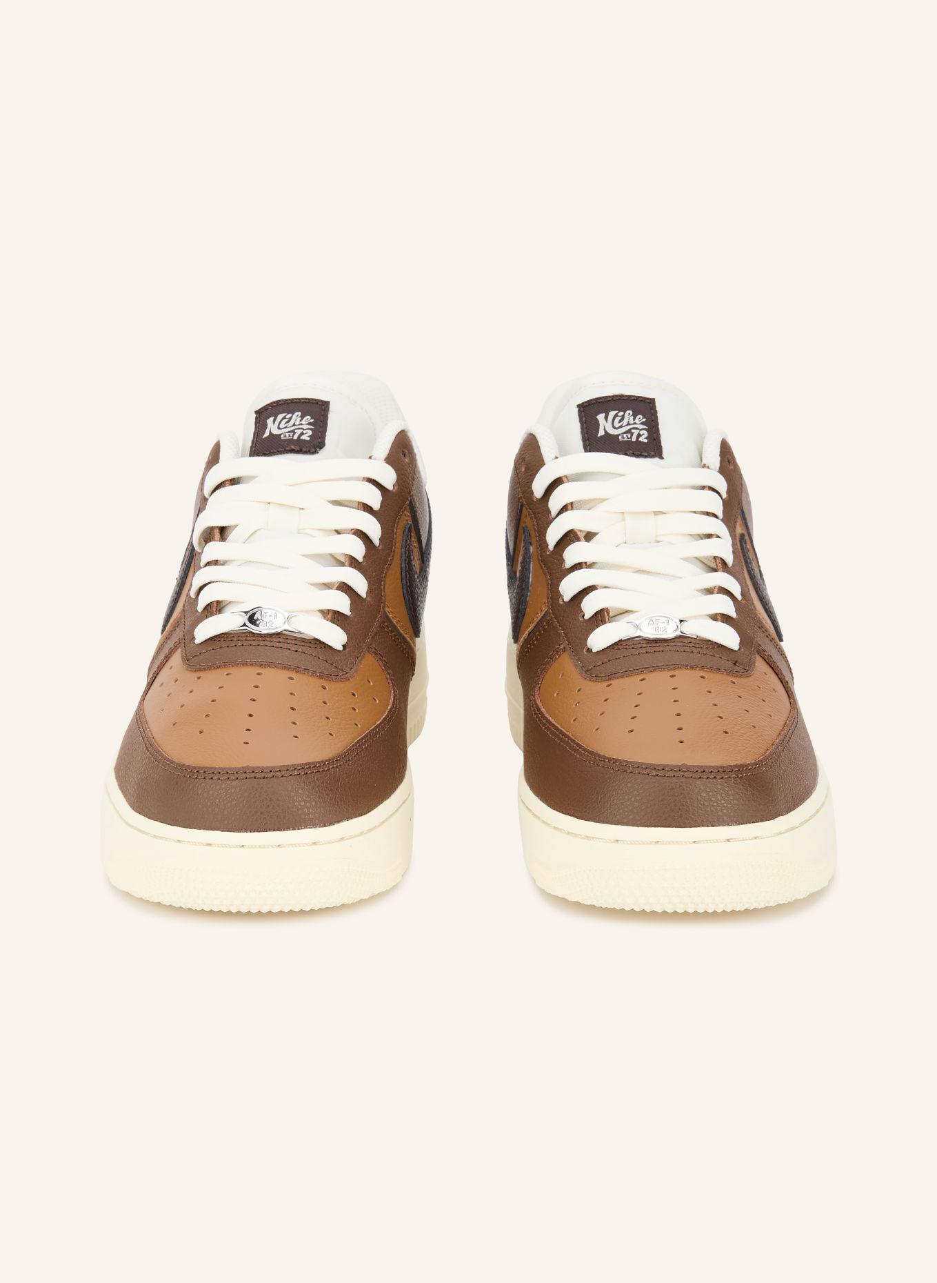 Nike Sneakers AIR FORCE 1 '07 LV8 SPORT: MÖRKBRUN / KONJAK