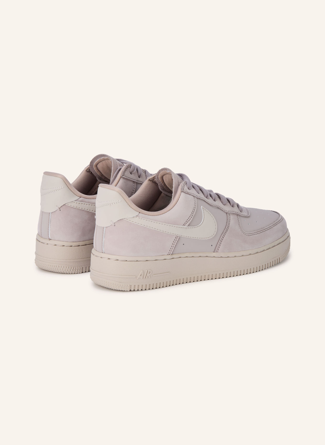 Nike Sneakersy AIR FORCE 1 RETP PREMIUM: SZARY / JASNOCZARY