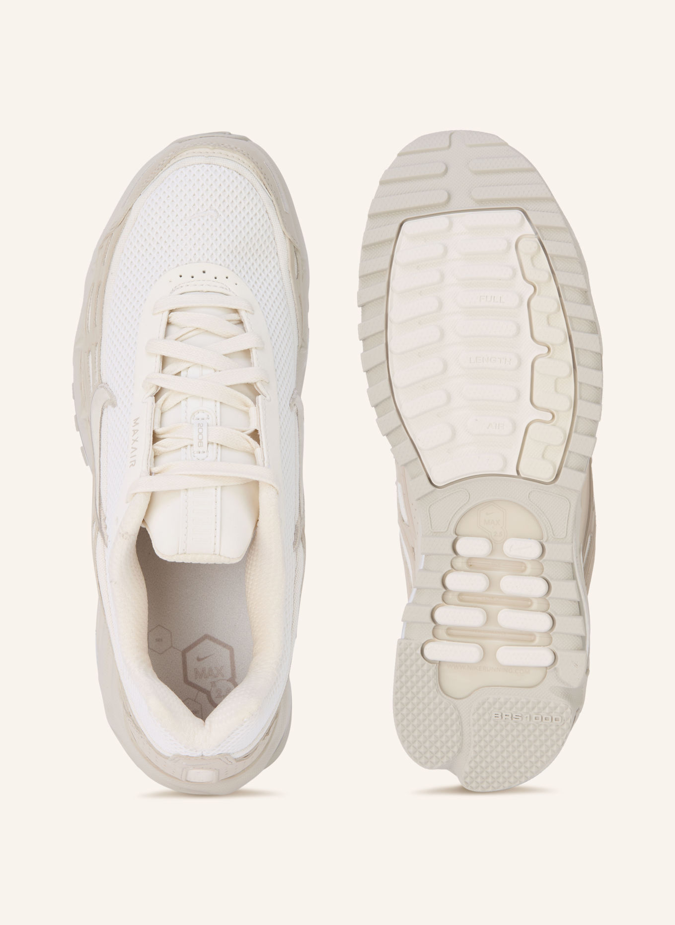 Nike Sneaker AIR MAX TL 2.5 PREMIUM: CREME / BEIGE / HELLGRAU