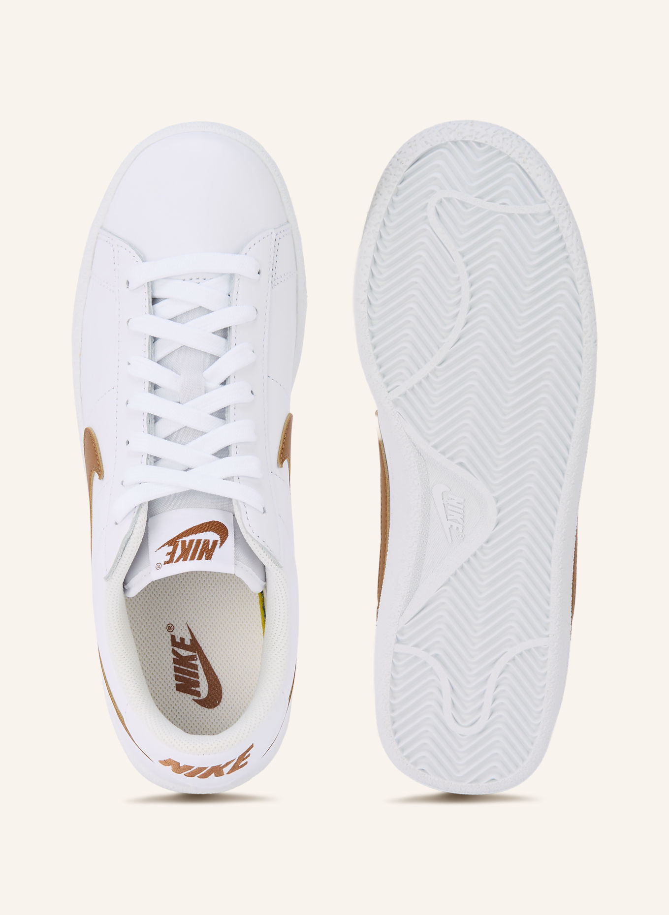 Nike Sneaker TENNIS CLASSIC CS: WEISS / BRAUN