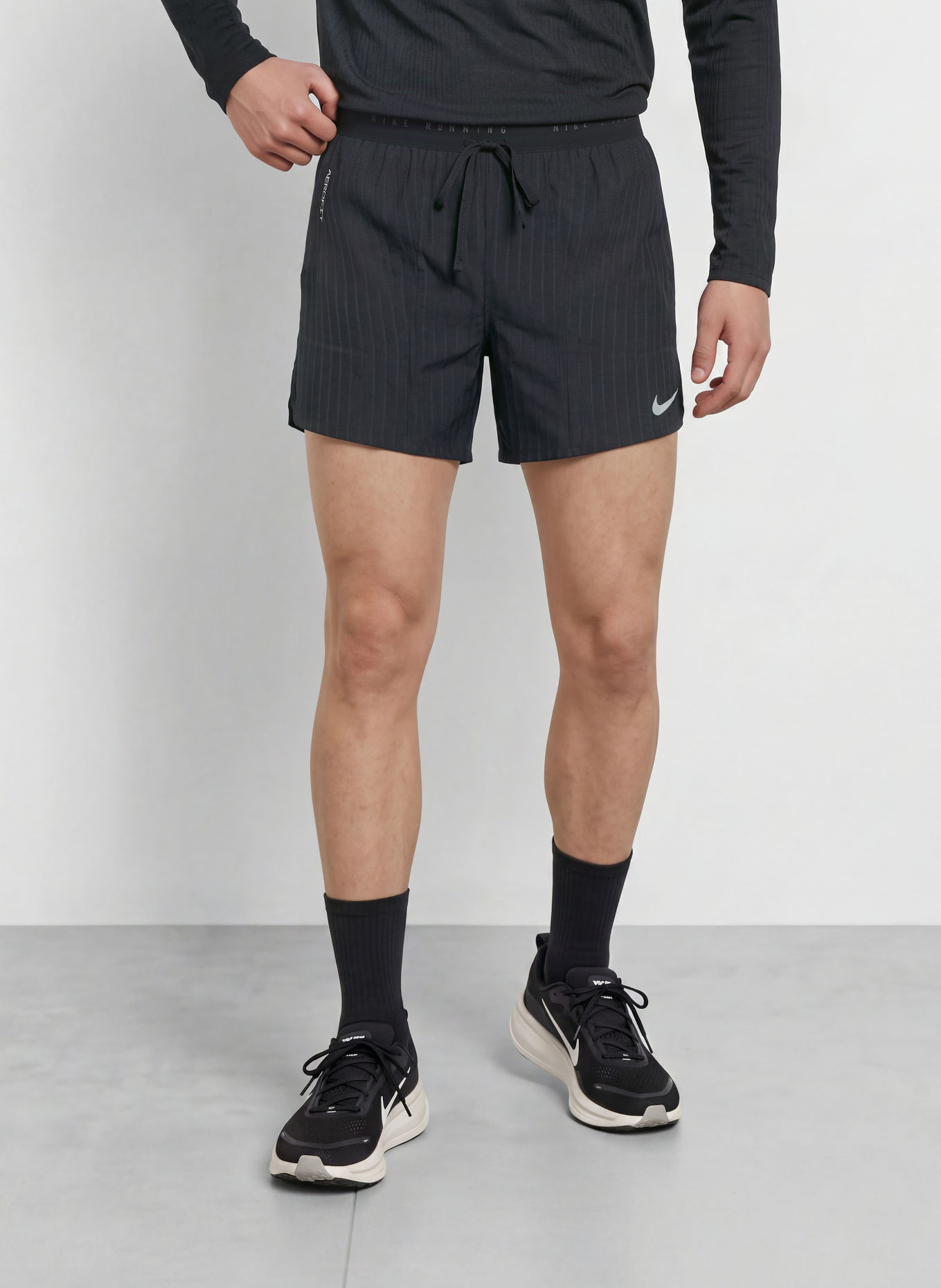 Nike Pantaloni scurți: NEGRU