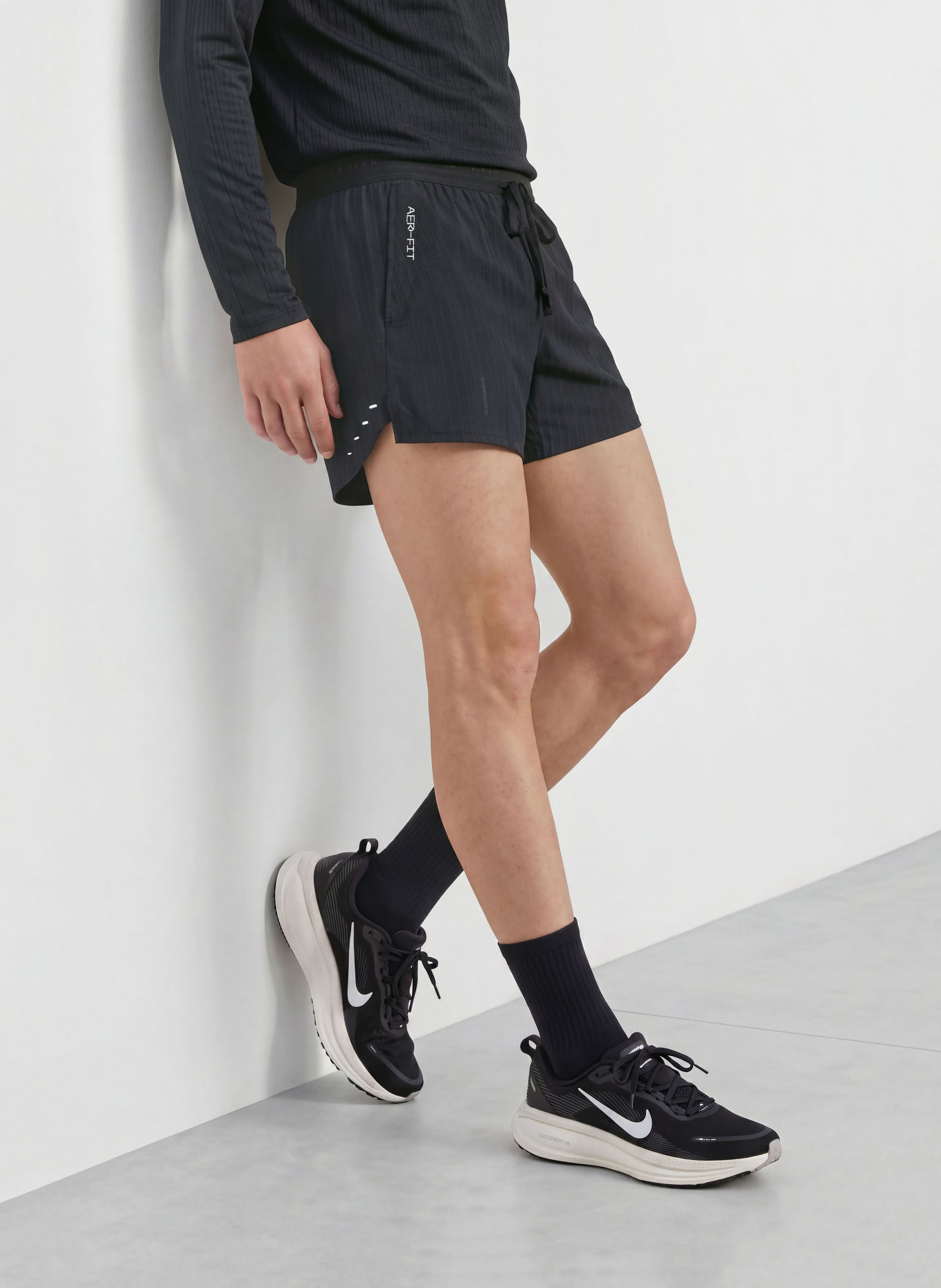 Nike Pantaloni scurți: NEGRU