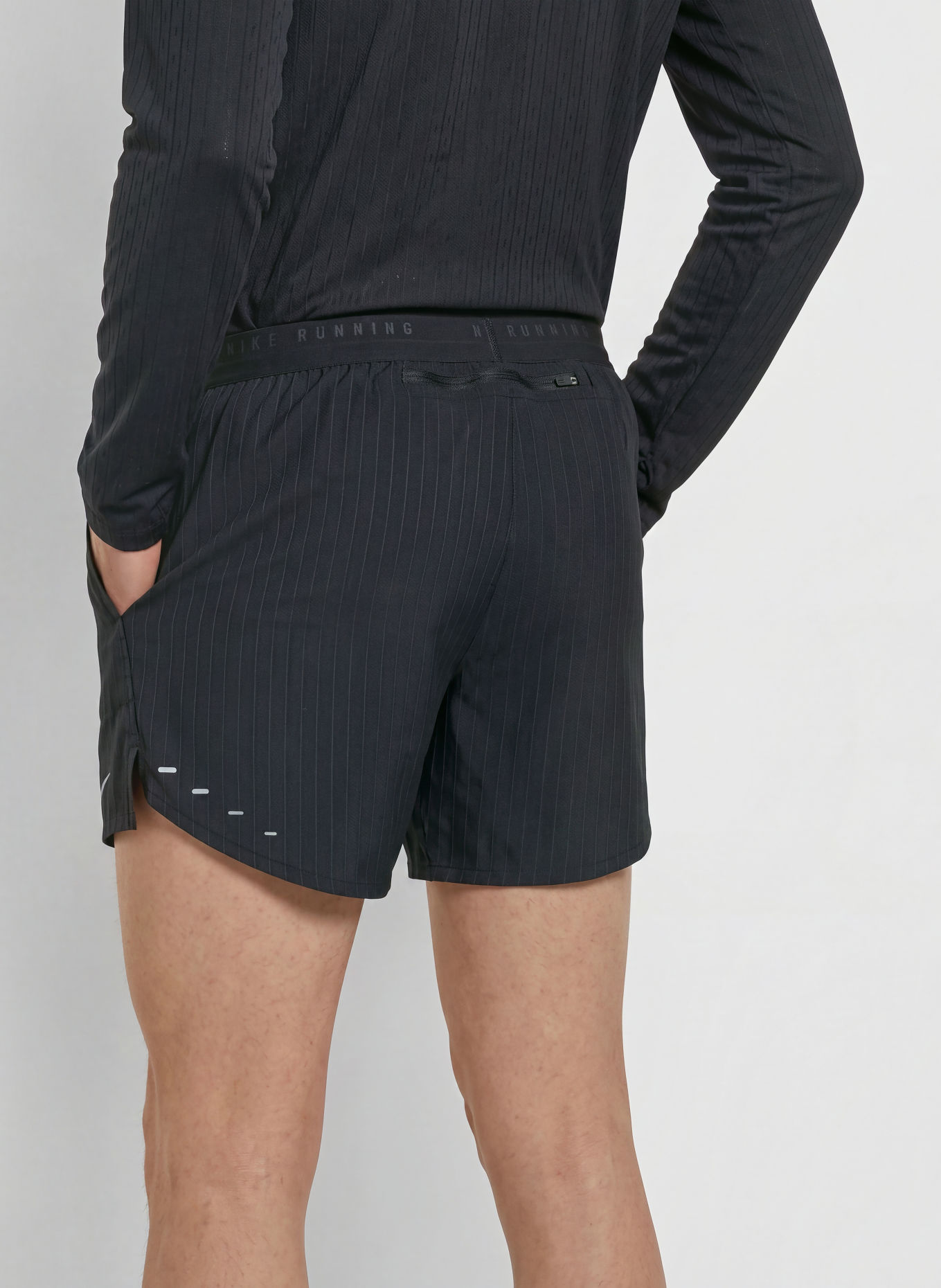 Nike Pantaloni scurți: NEGRU