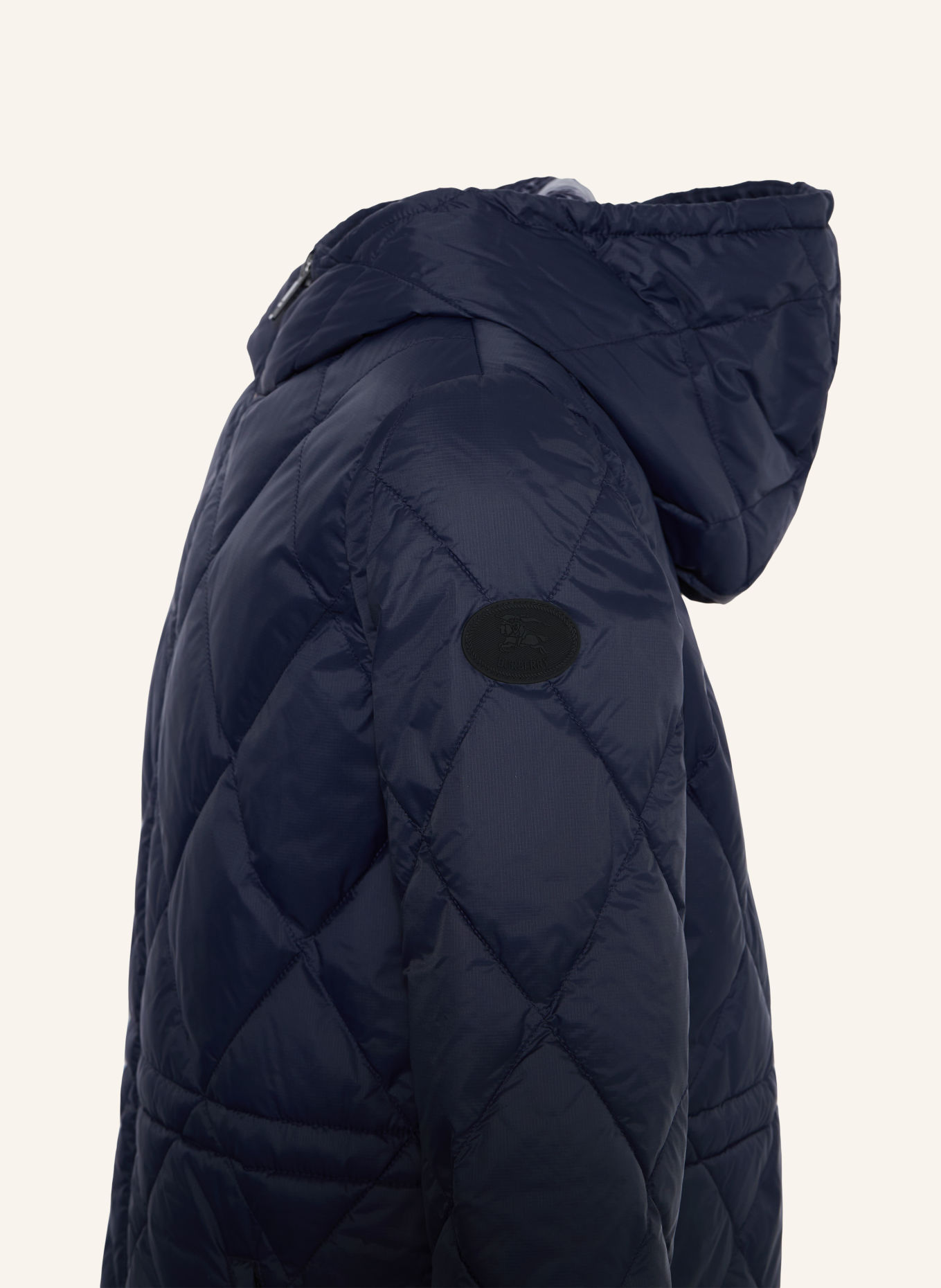 BURBERRY Steppmantel GRANT: DUNKELBLAU