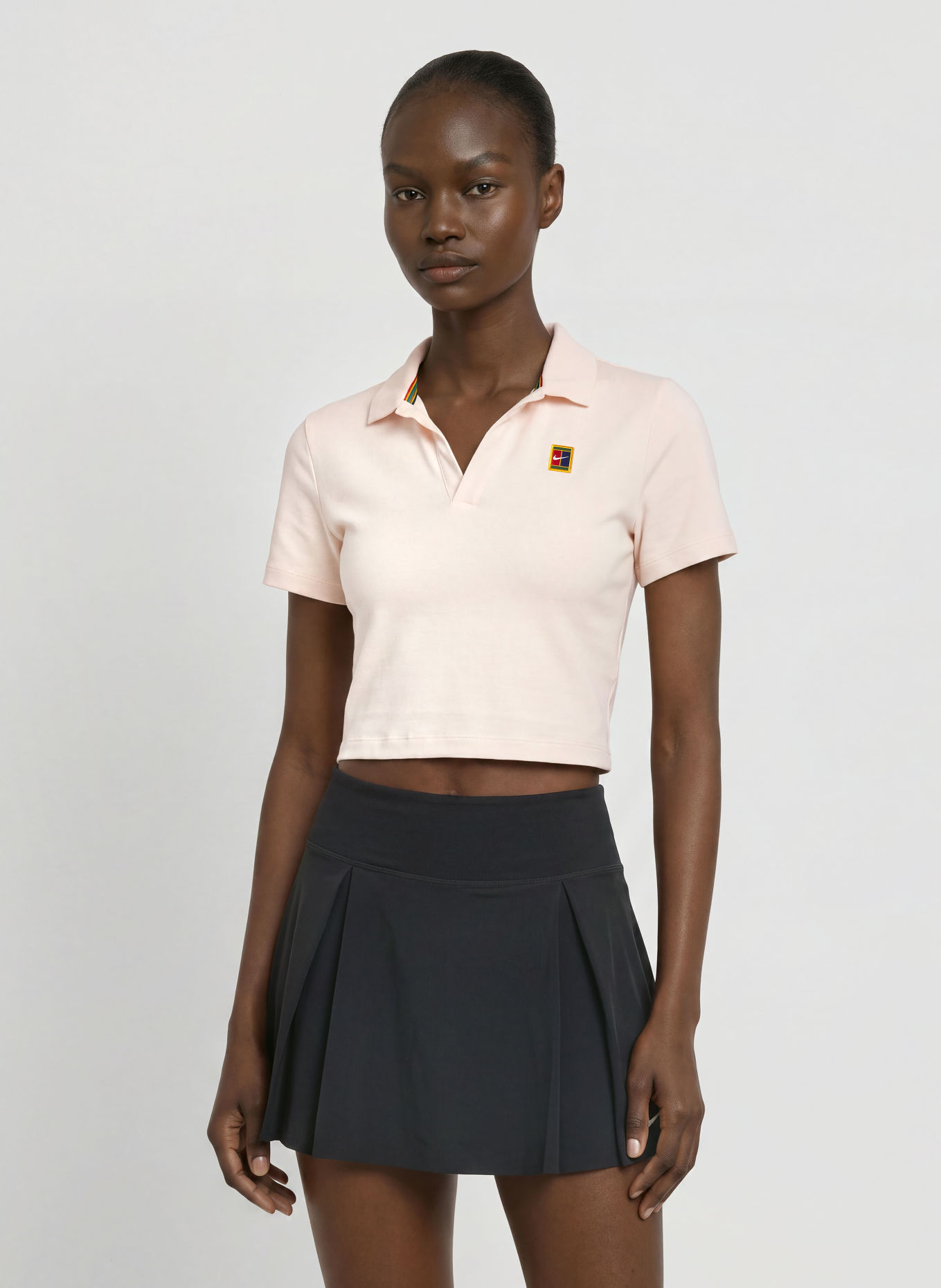 Nike Koszulka polo z jerseyu COURT HERITAGE: KREMOWY