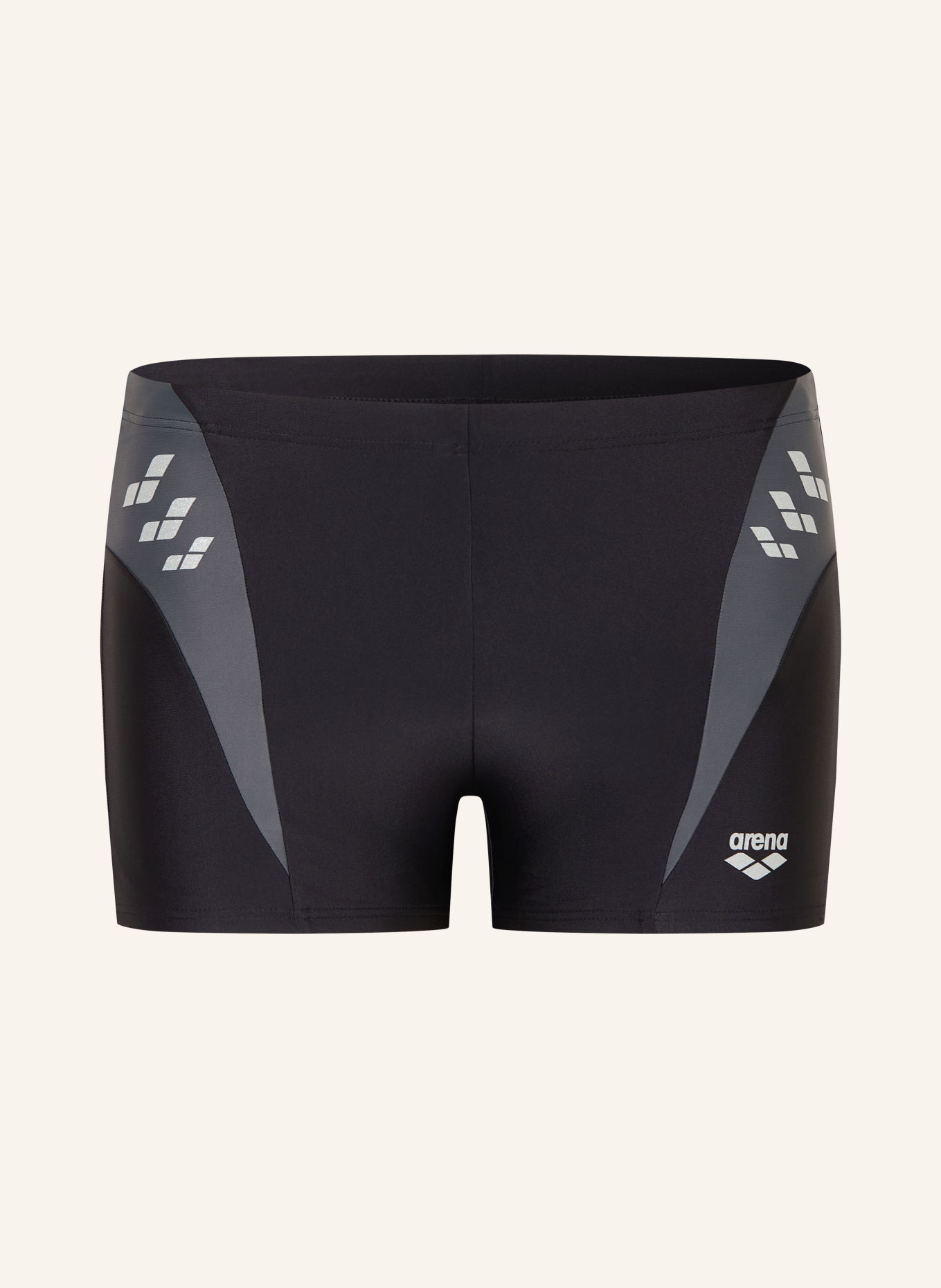 arena Slip de baie ARENA STEPLOGO cu protecție UV 50+: NEGRU / GRI DESCHIS / GRI