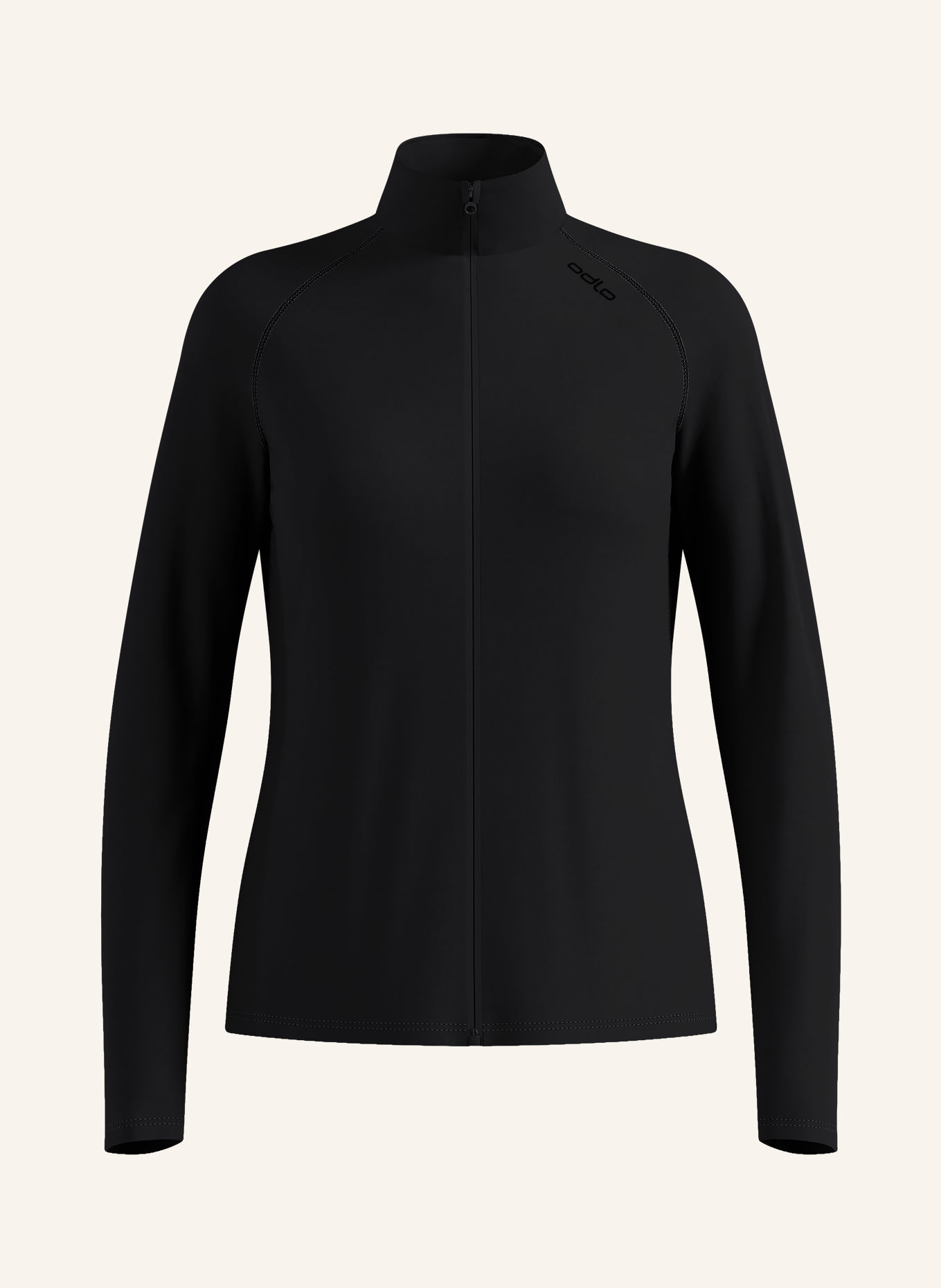 odlo Veste de couche intermédiaire ESSENTIAL: NOIR