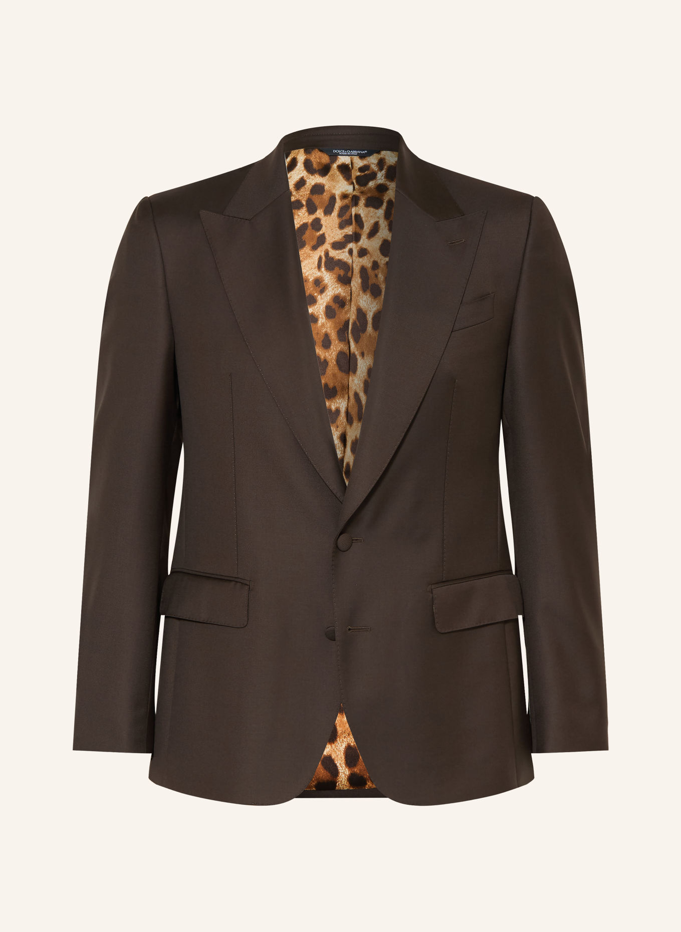 DOLCE & GABBANA Sakko SICILIA Extra Slim Fit: DUNKELBRAUN