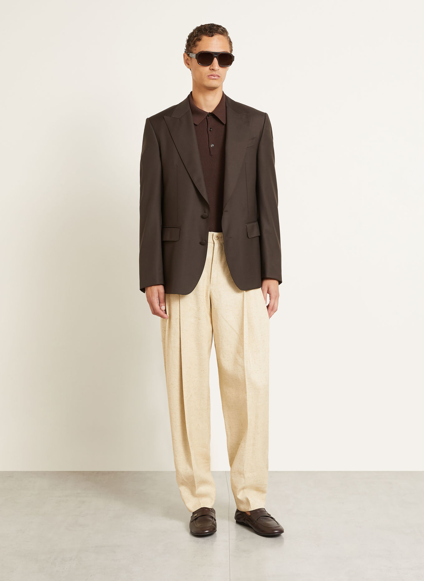 DOLCE & GABBANA Sakko SICILIA Extra Slim Fit: DUNKELBRAUN