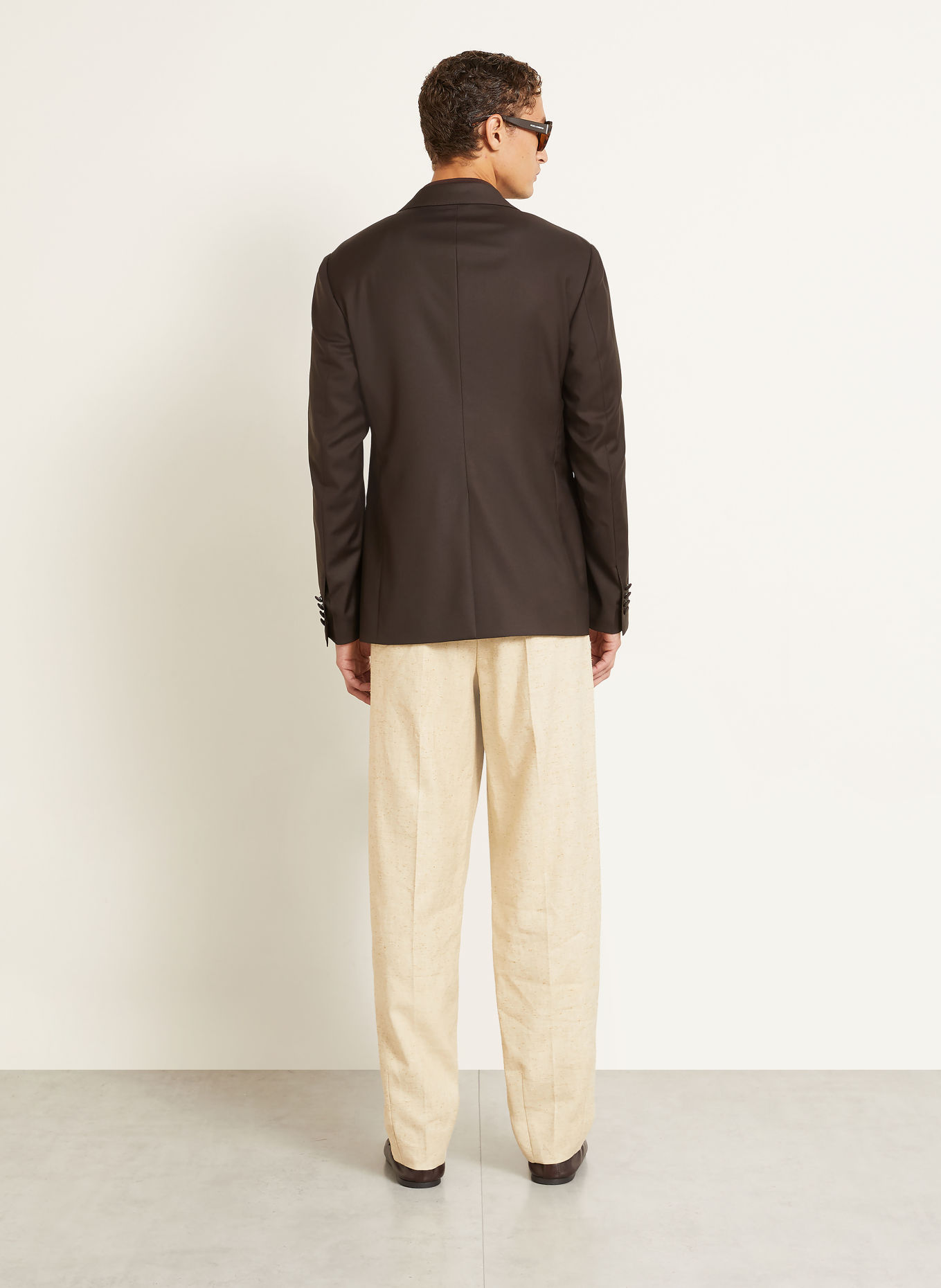 DOLCE & GABBANA Sakko SICILIA Extra Slim Fit: DUNKELBRAUN