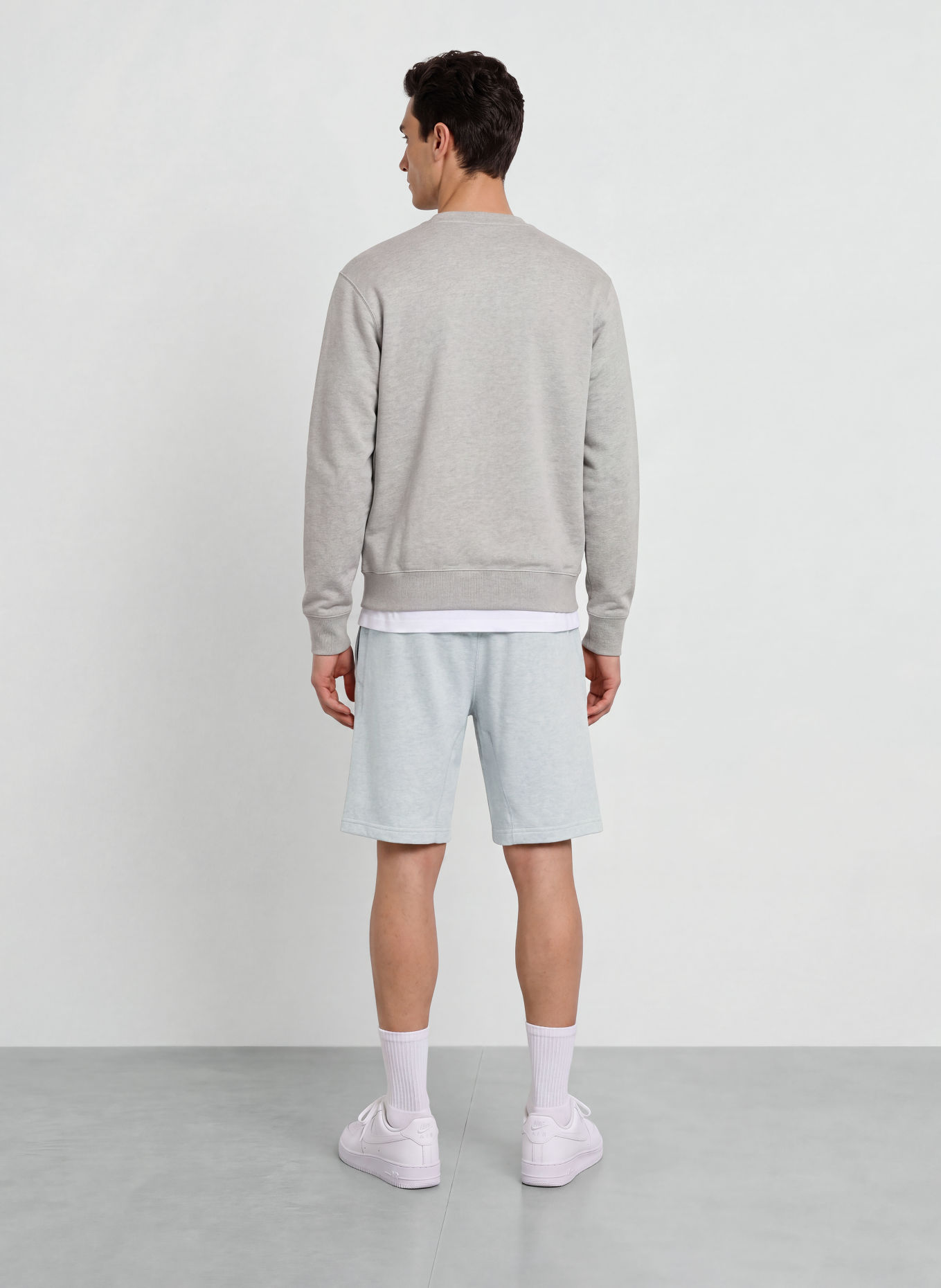 Nike Sweatshorts N.A.C.: LICHTGRIJS