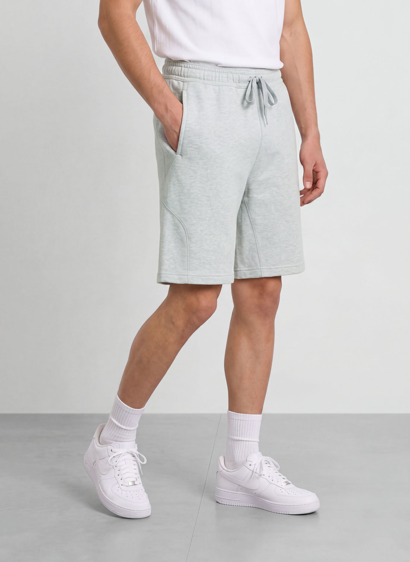 Nike Sweatshorts N.A.C.: LICHTGRIJS