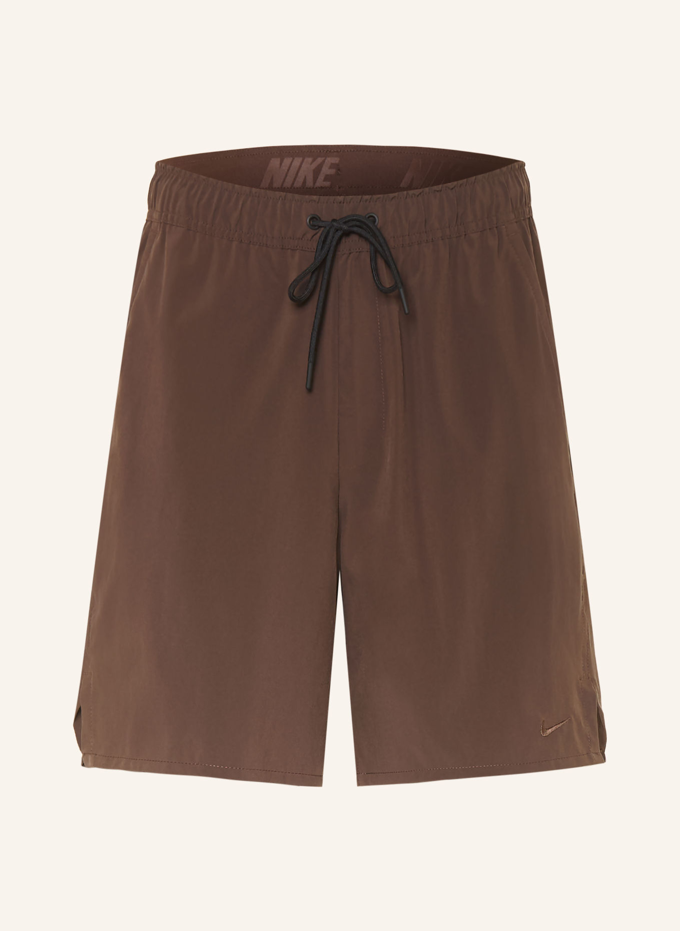 Nike Trainingsshort UNLIMITED: MARRON FONCÉ