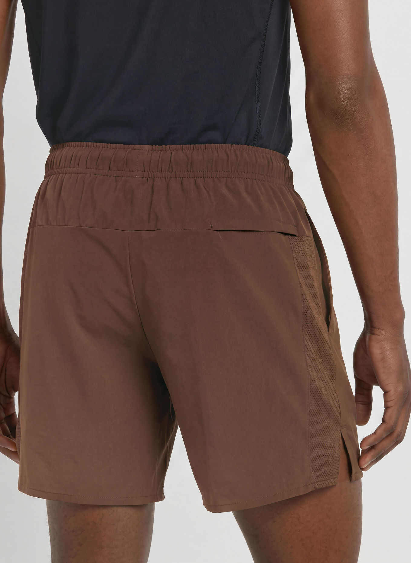 Nike Trainingsshort UNLIMITED: MARRON FONCÉ