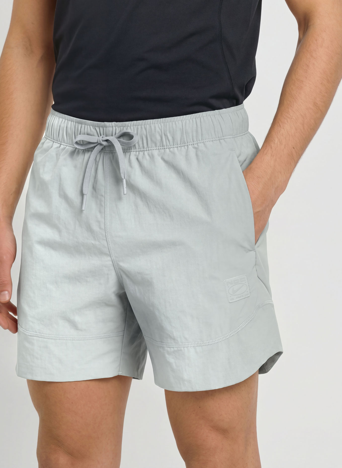 Nike Trainingsshort N.A.C.: LICHTGRIJS