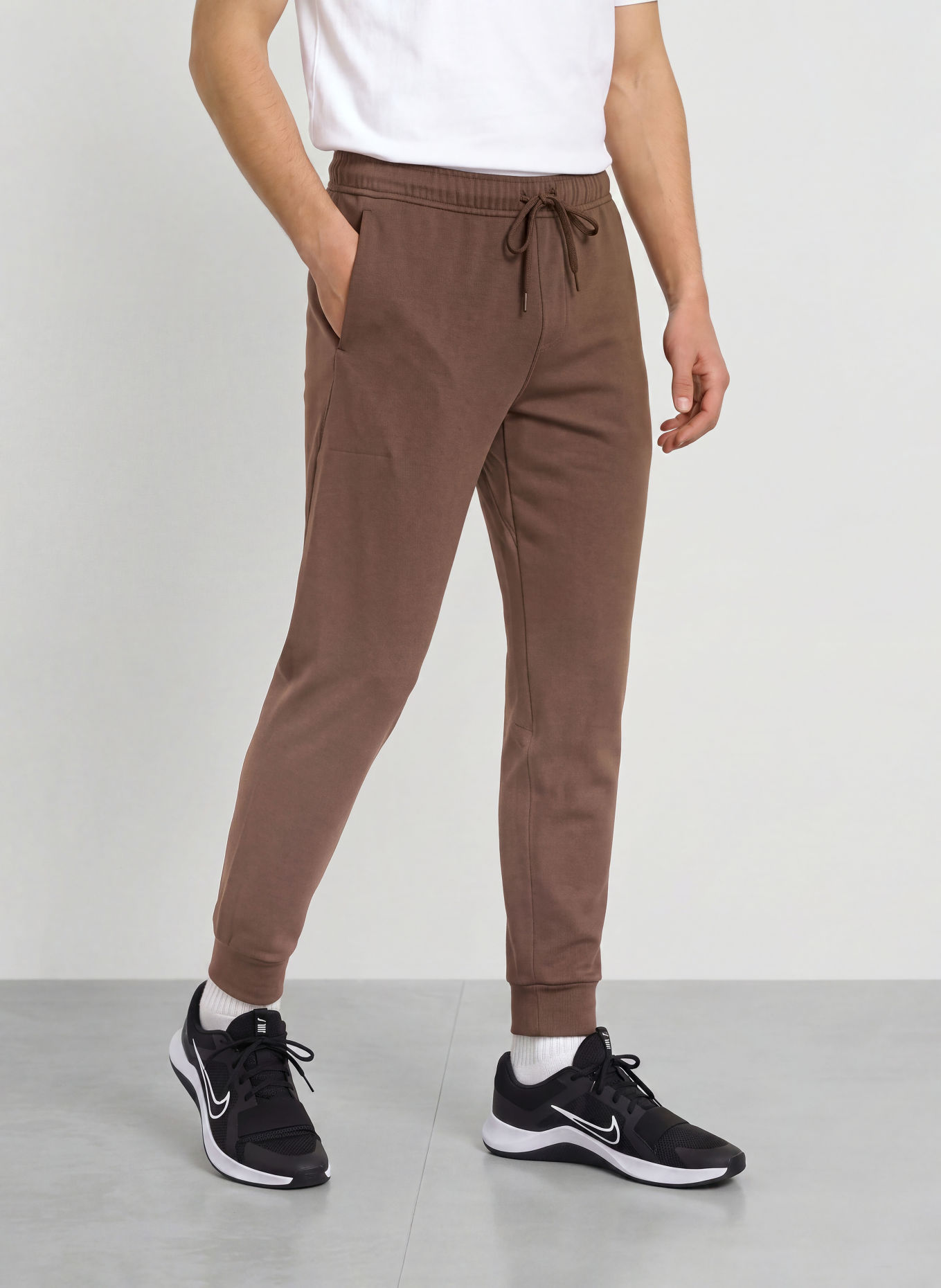 Nike Trainingsbroek PRIMARY NANOKNIT: MARRON FONCÉ