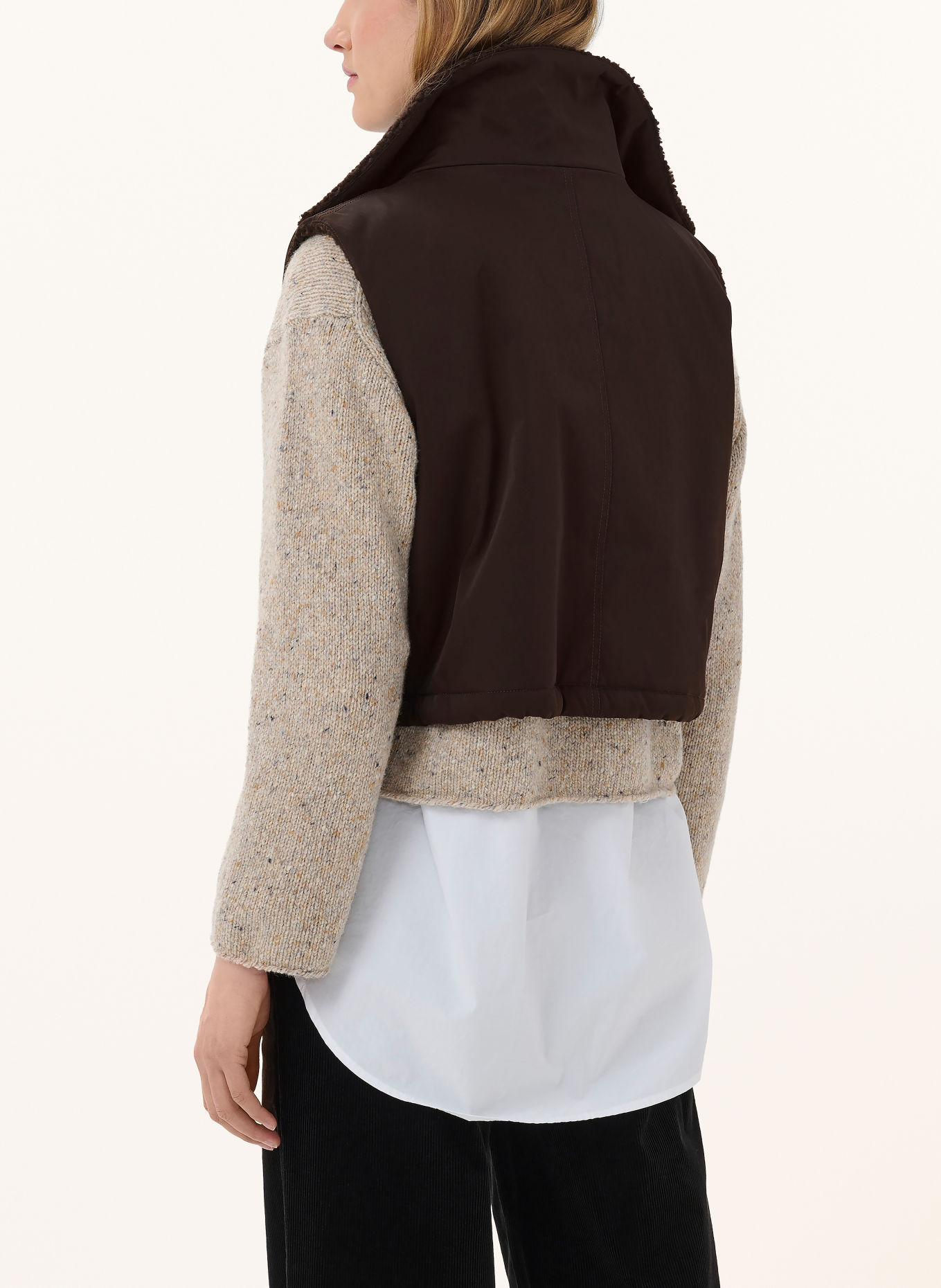 Part Two Vest CATHLINPW: MØRKEBRUN