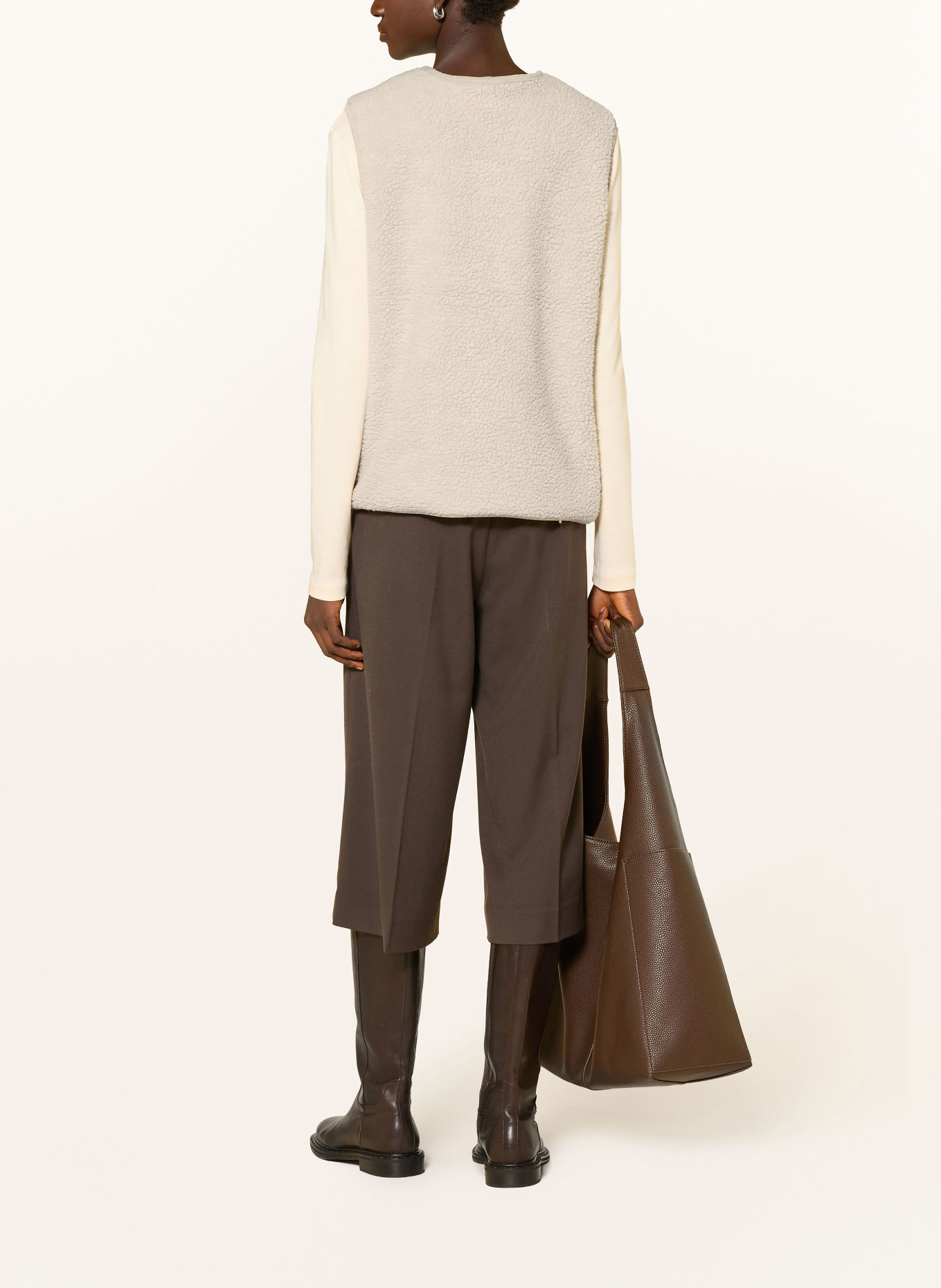 Part Two Bodywarmer van teddybont: BEIGE