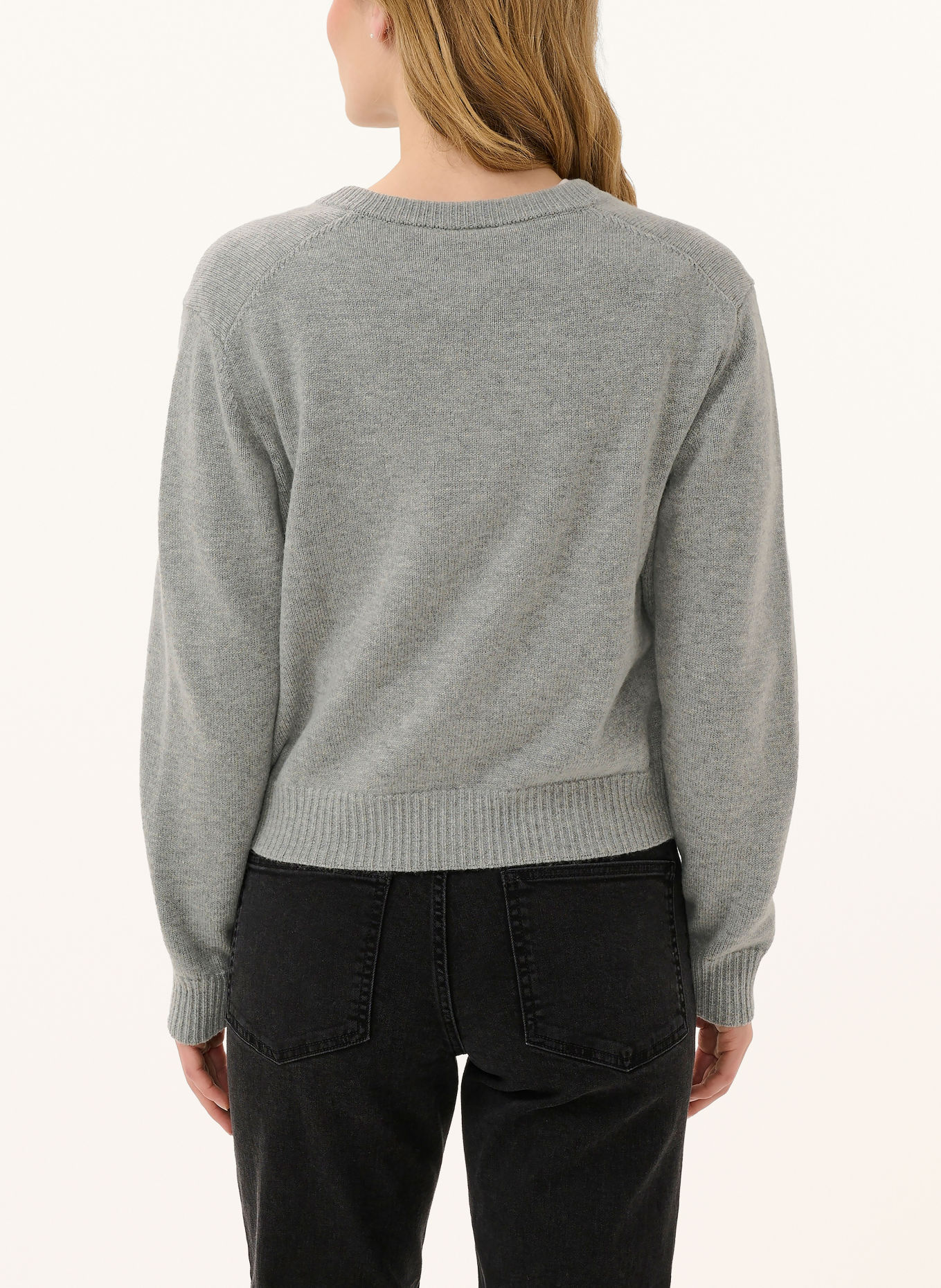 Part Two Strickjacke: GRAU