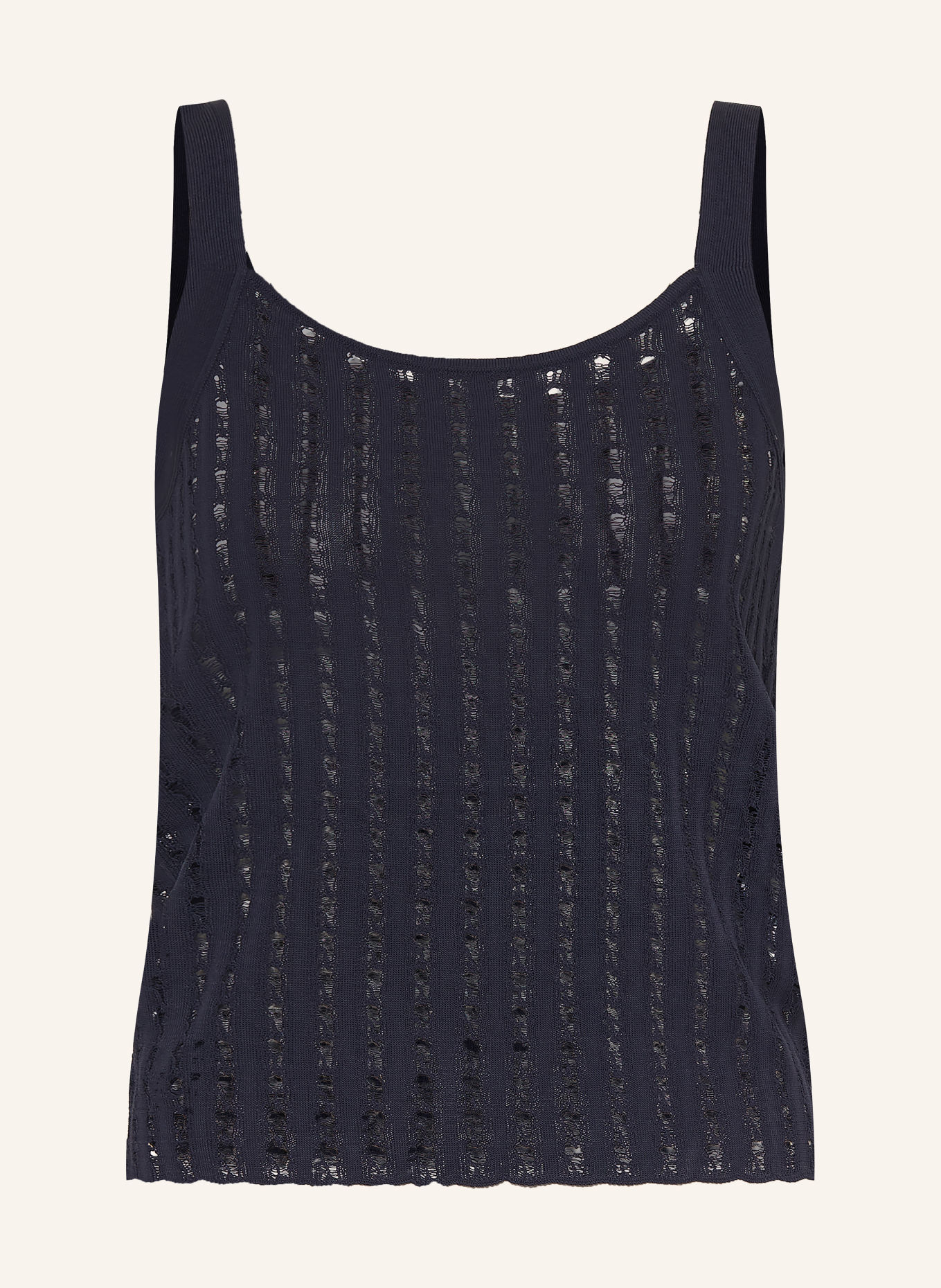 BOSS Stricktop FOTARAS: DUNKELBLAU