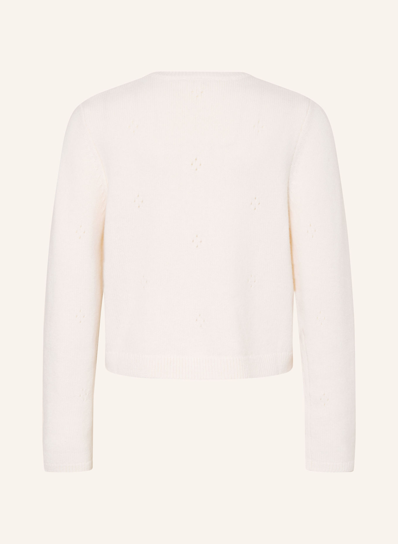 Chloé Trui met kasjmier: WIT
