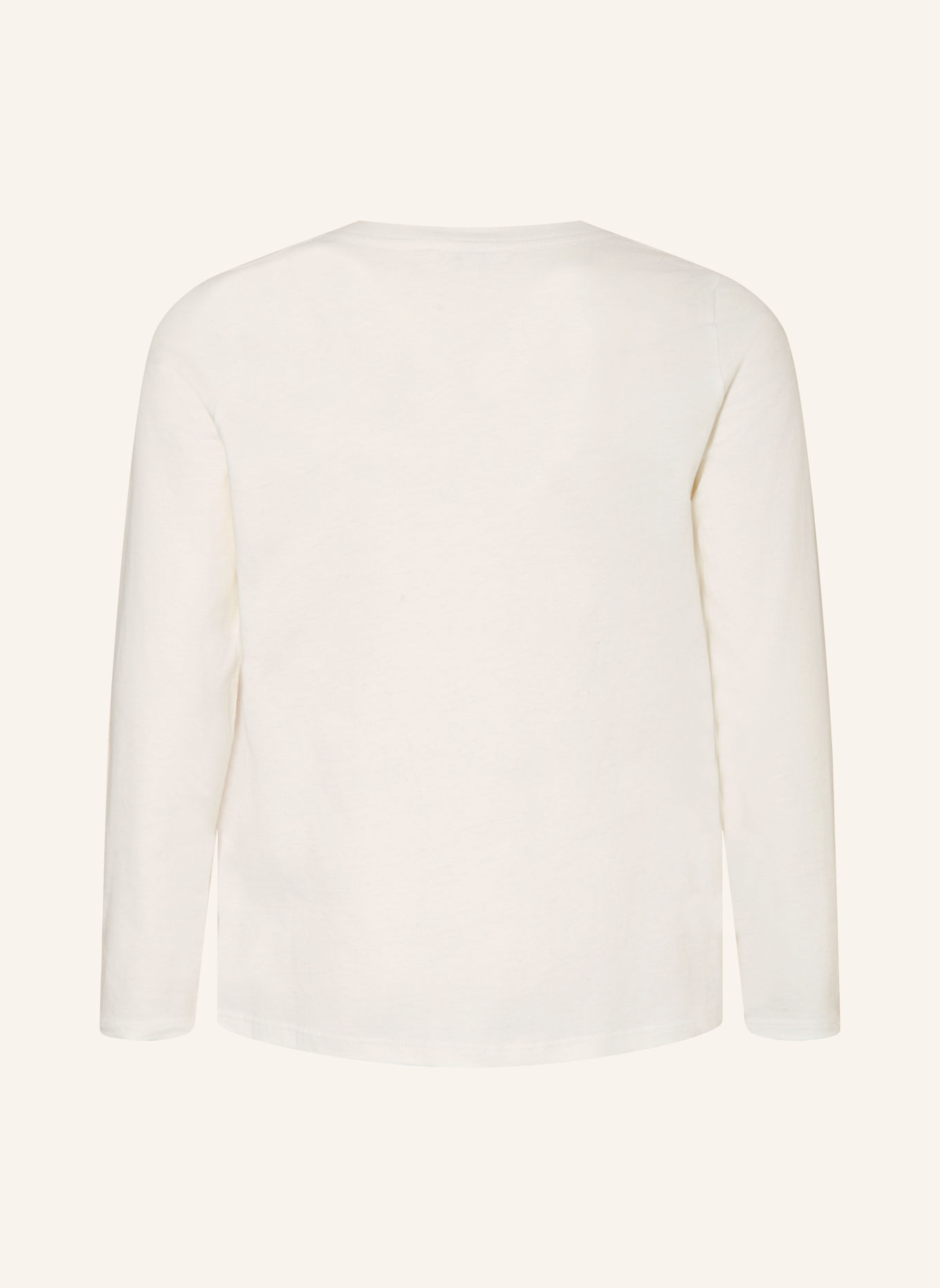 Chloé Longsleeve: WIT / GRIJS