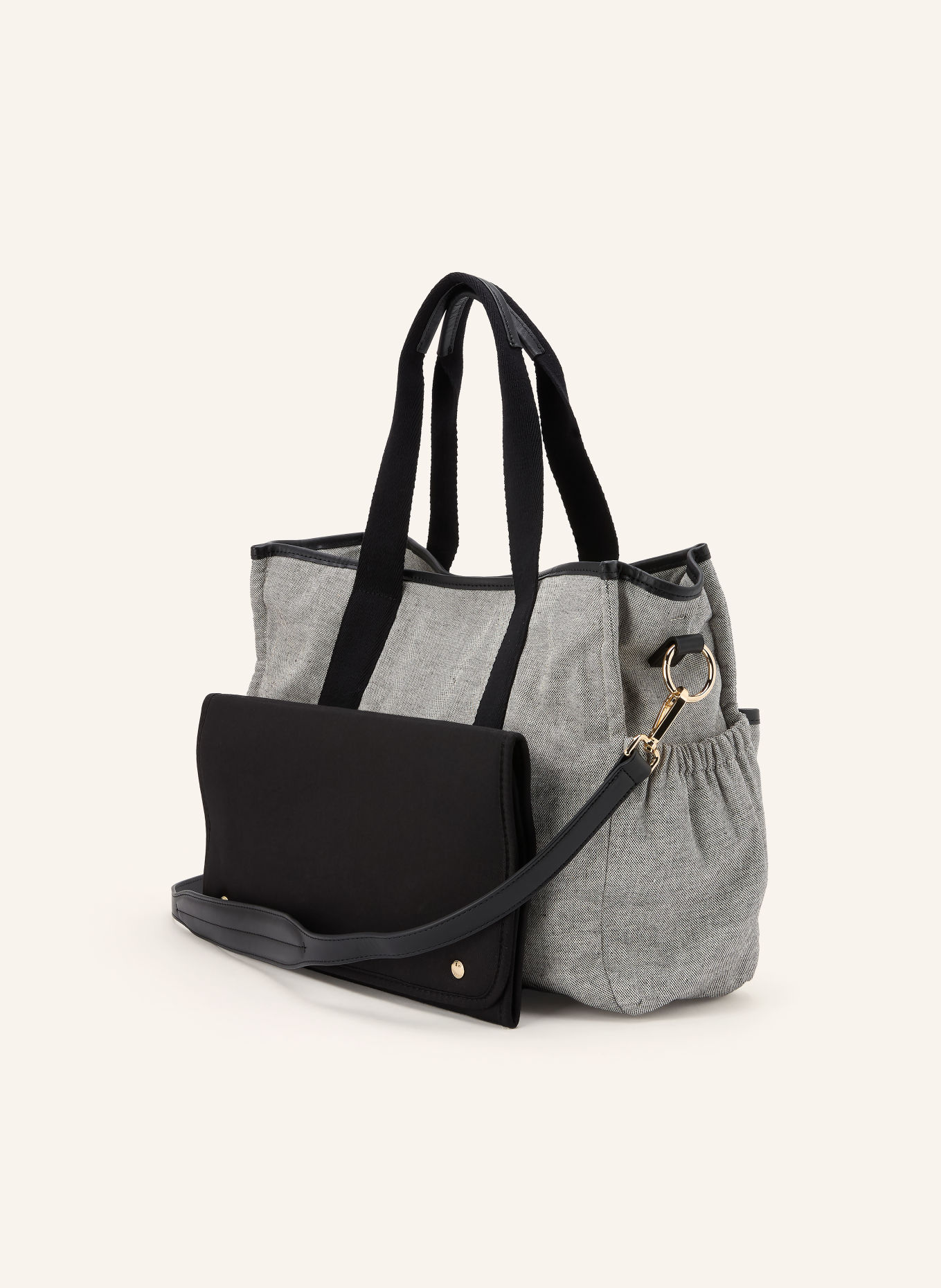 Chloé Torba na pieluchy z torebką typu pouch: A46 GRAU MELIERT