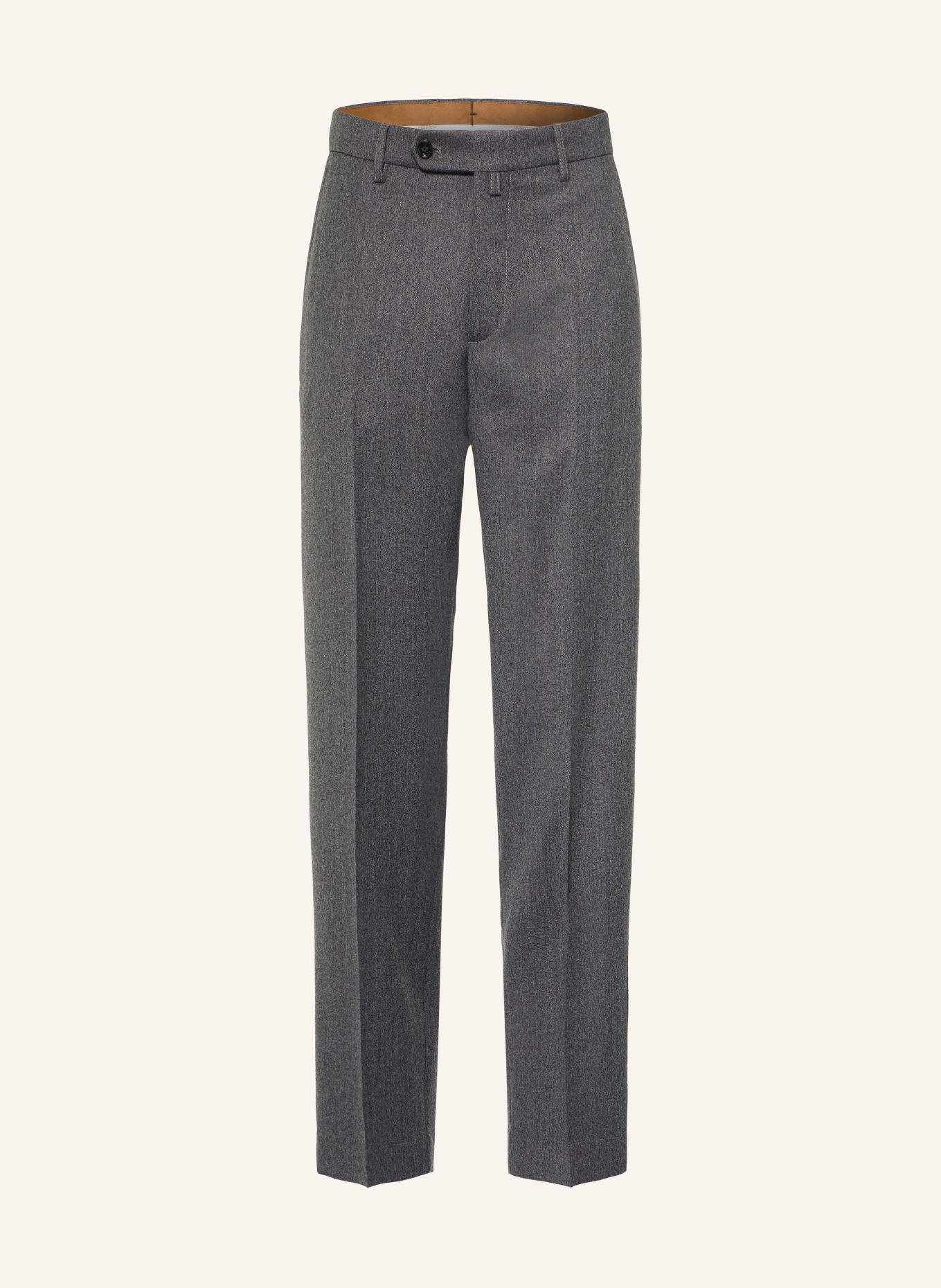BERWICH Pantaloni din flanel NEGRONI Wide Fit: GRI