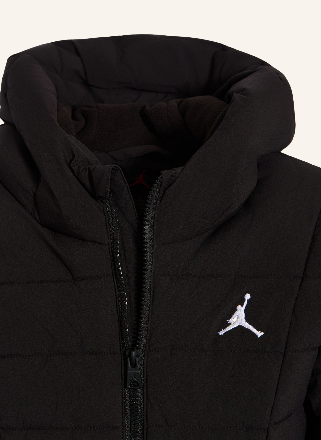JORDAN Jachetă matlasată: NEGRU