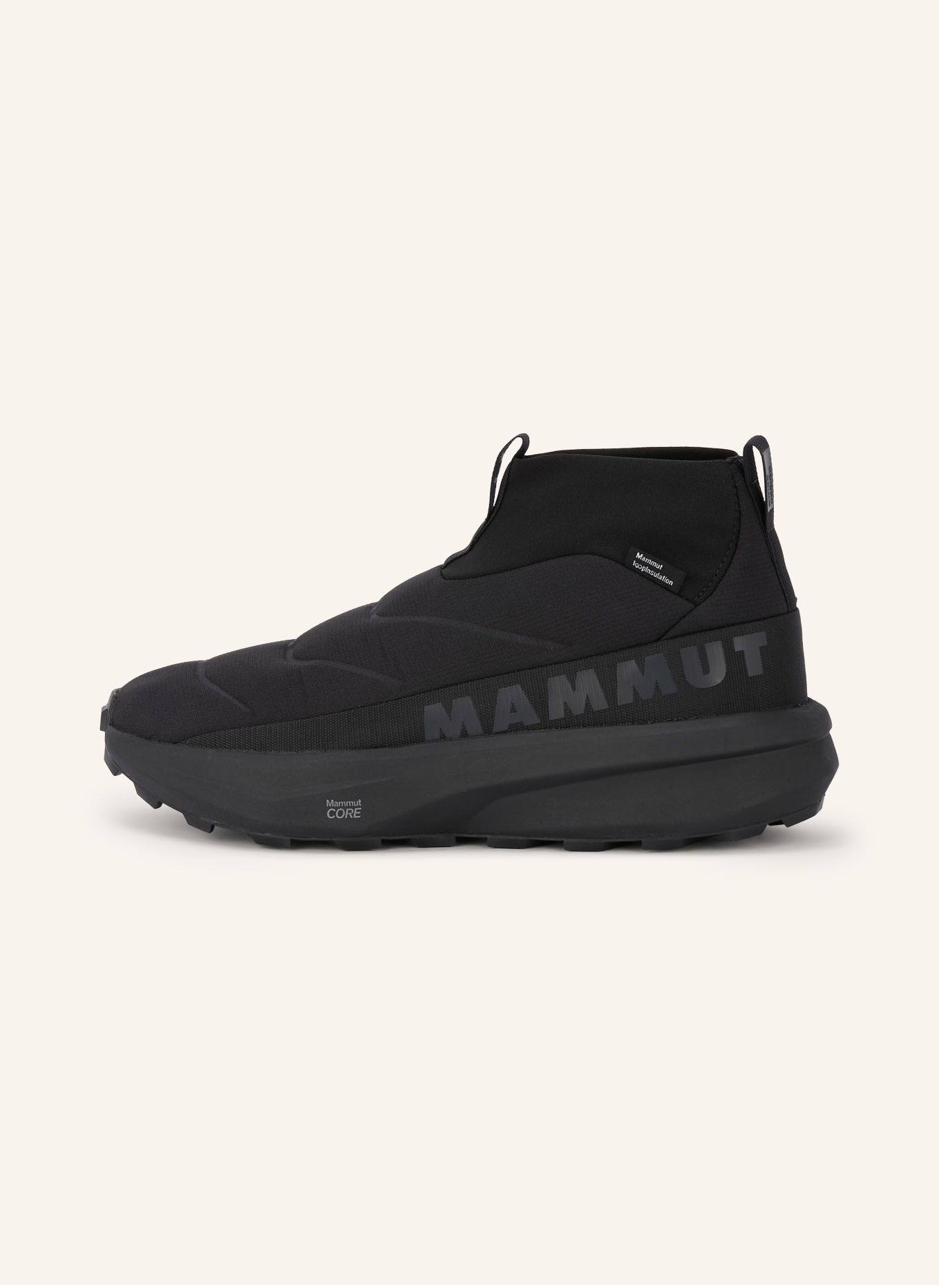 MAMMUT SENDER MOC LOW Hiking shoes: BLACK