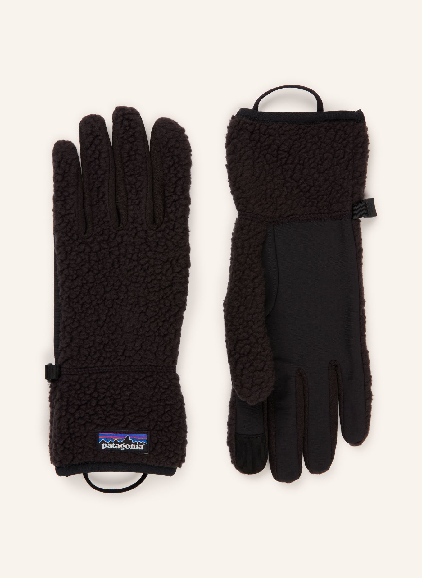 patagonia Handschoenen: ZWART