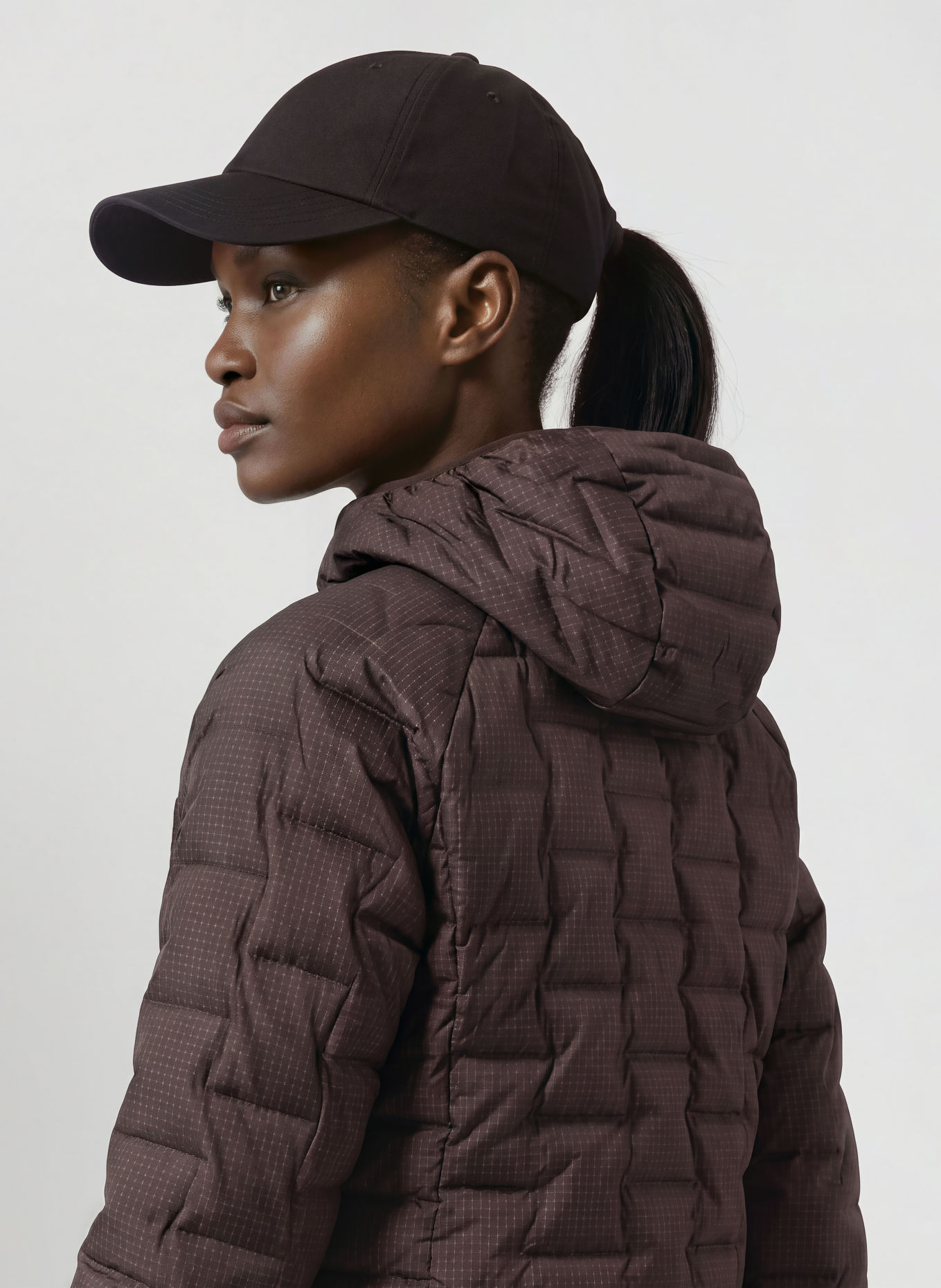 patagonia Lightweight donsjas: DONKERGRIJS / WIT