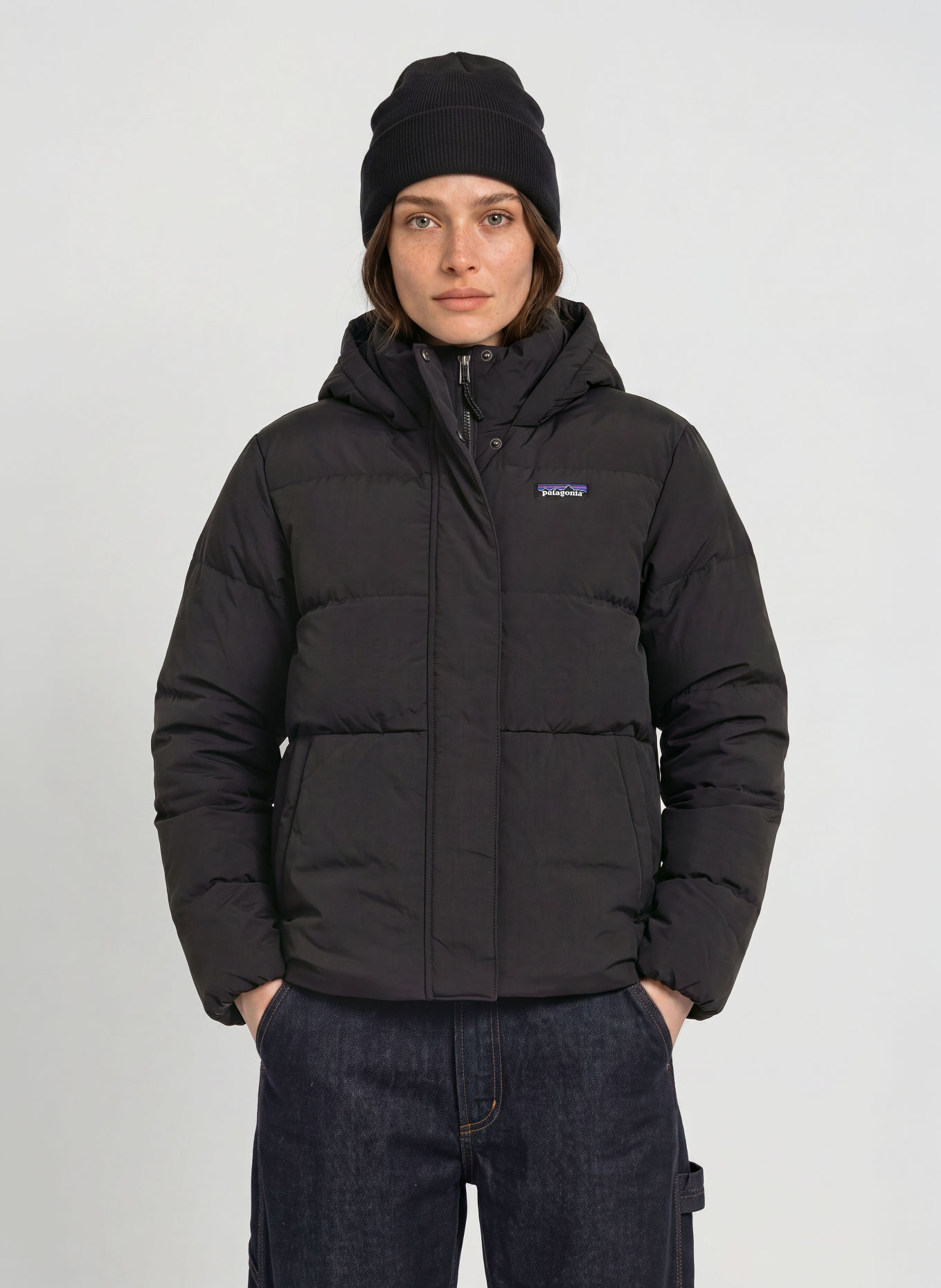 patagonia Kurtka puchowa SISAR DOWN HOODY: CZARNY