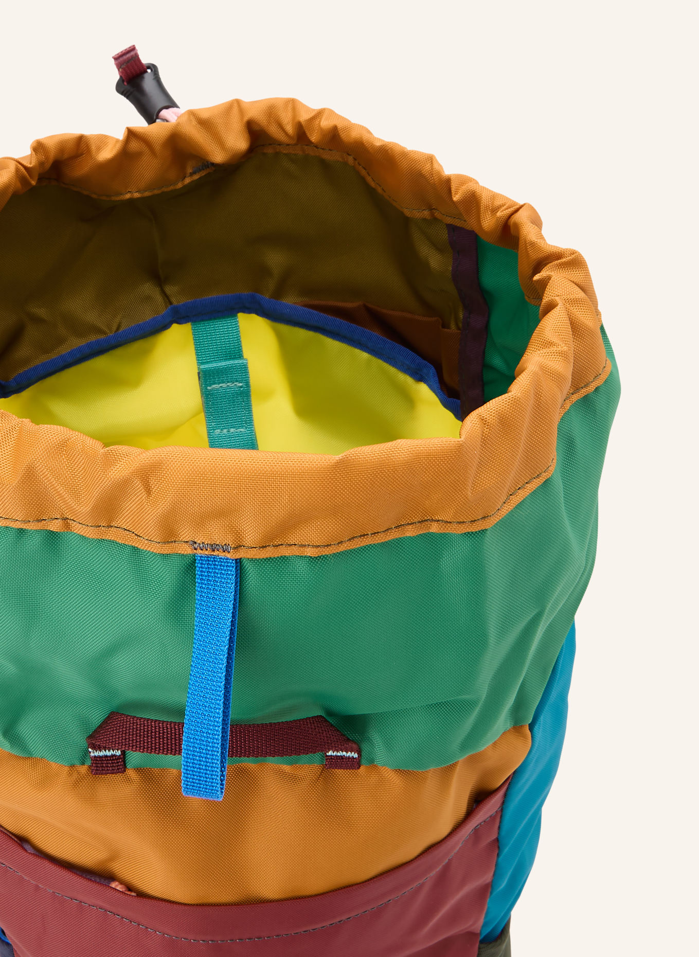 cotopaxi Sac à dos EMPACABLE 16 l: JAUNE / MARRON / BLEU