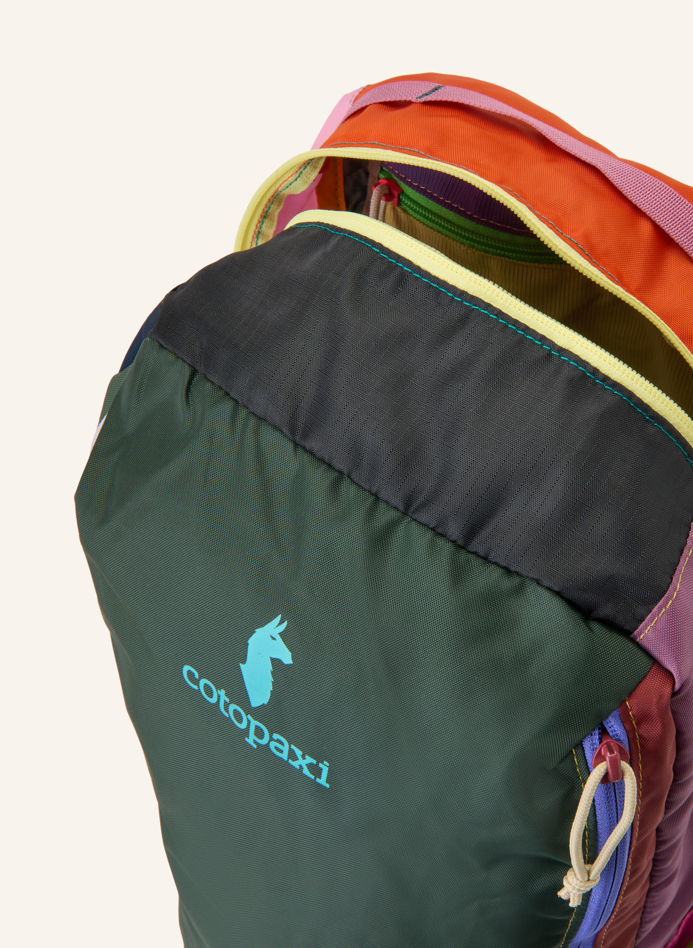 cotopaxi Rugzak BATAC 24 l met laptopvak: DONKERGROEN / ROZE / ORANJE