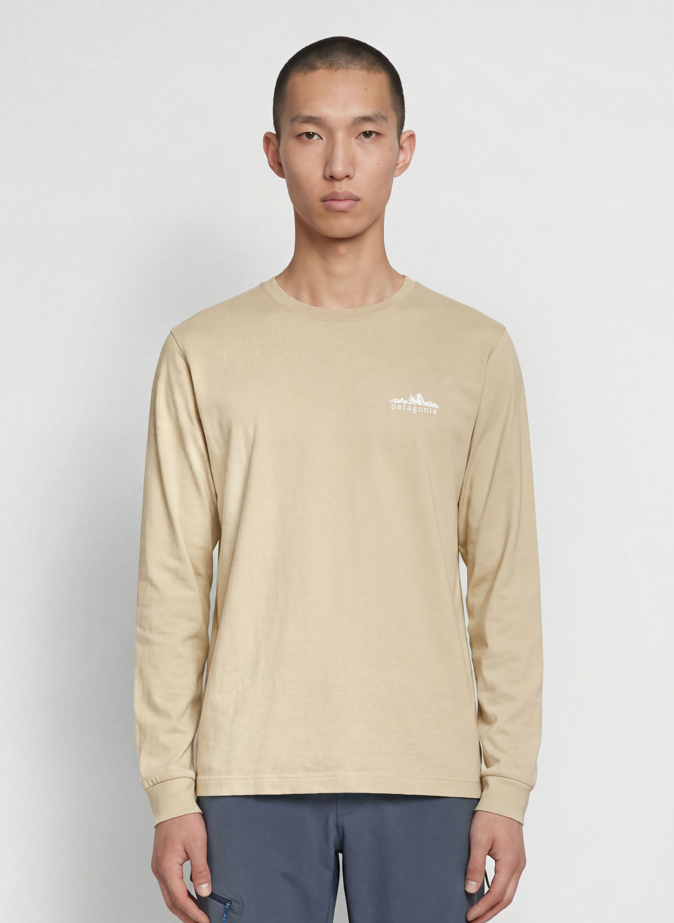patagonia Longsleeve FITZ ROY FOOTHILLS: LICHTGROEN
