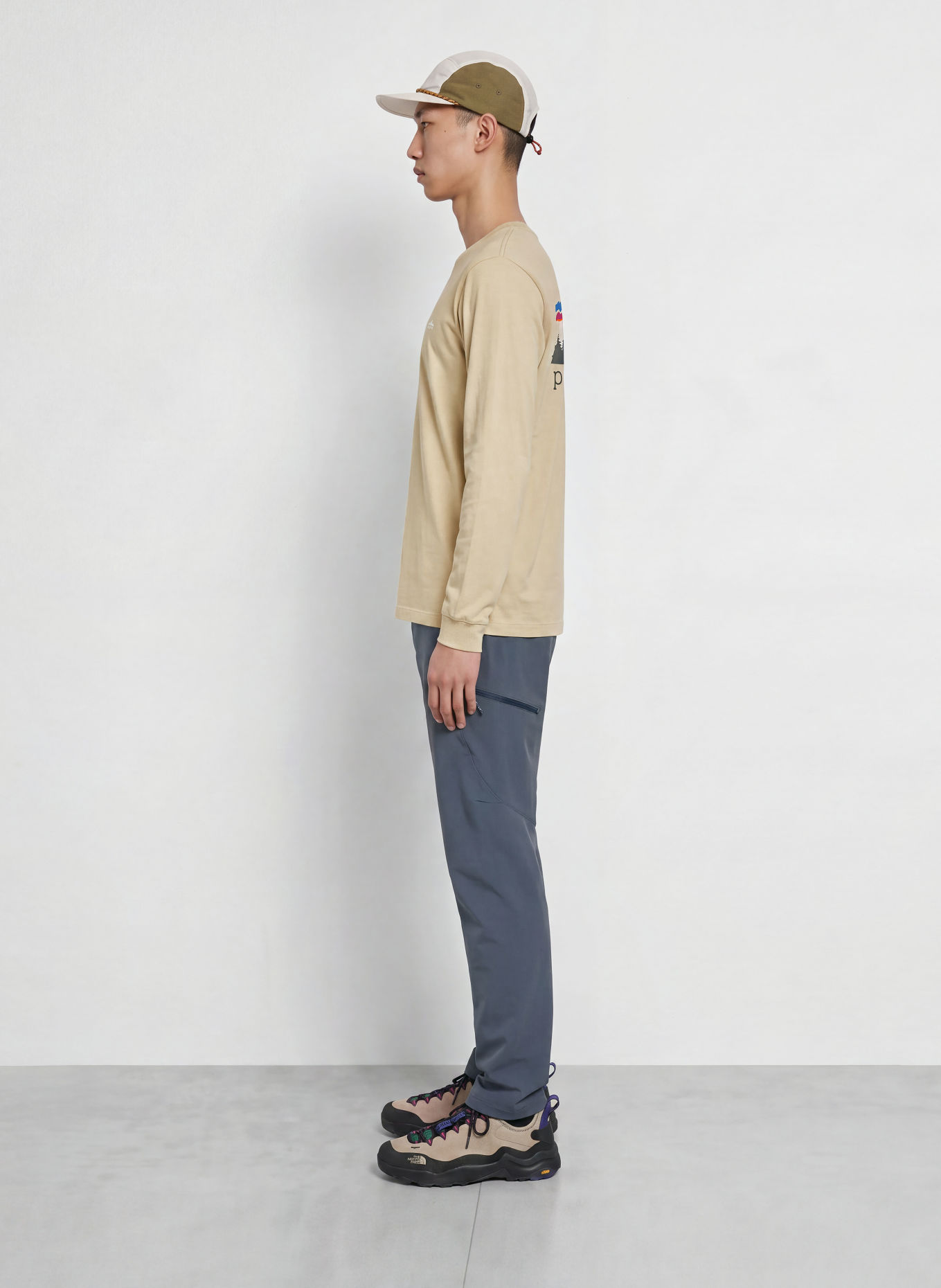 patagonia Longsleeve FITZ ROY FOOTHILLS: LICHTGROEN