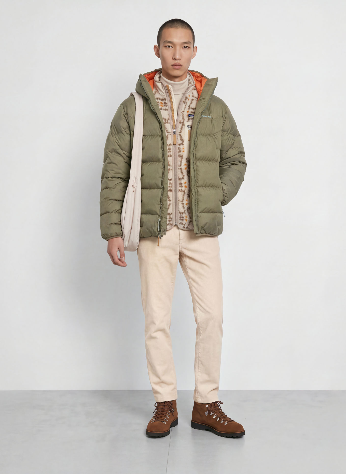 patagonia Donsjas DURABLE DOWN: OLIJF