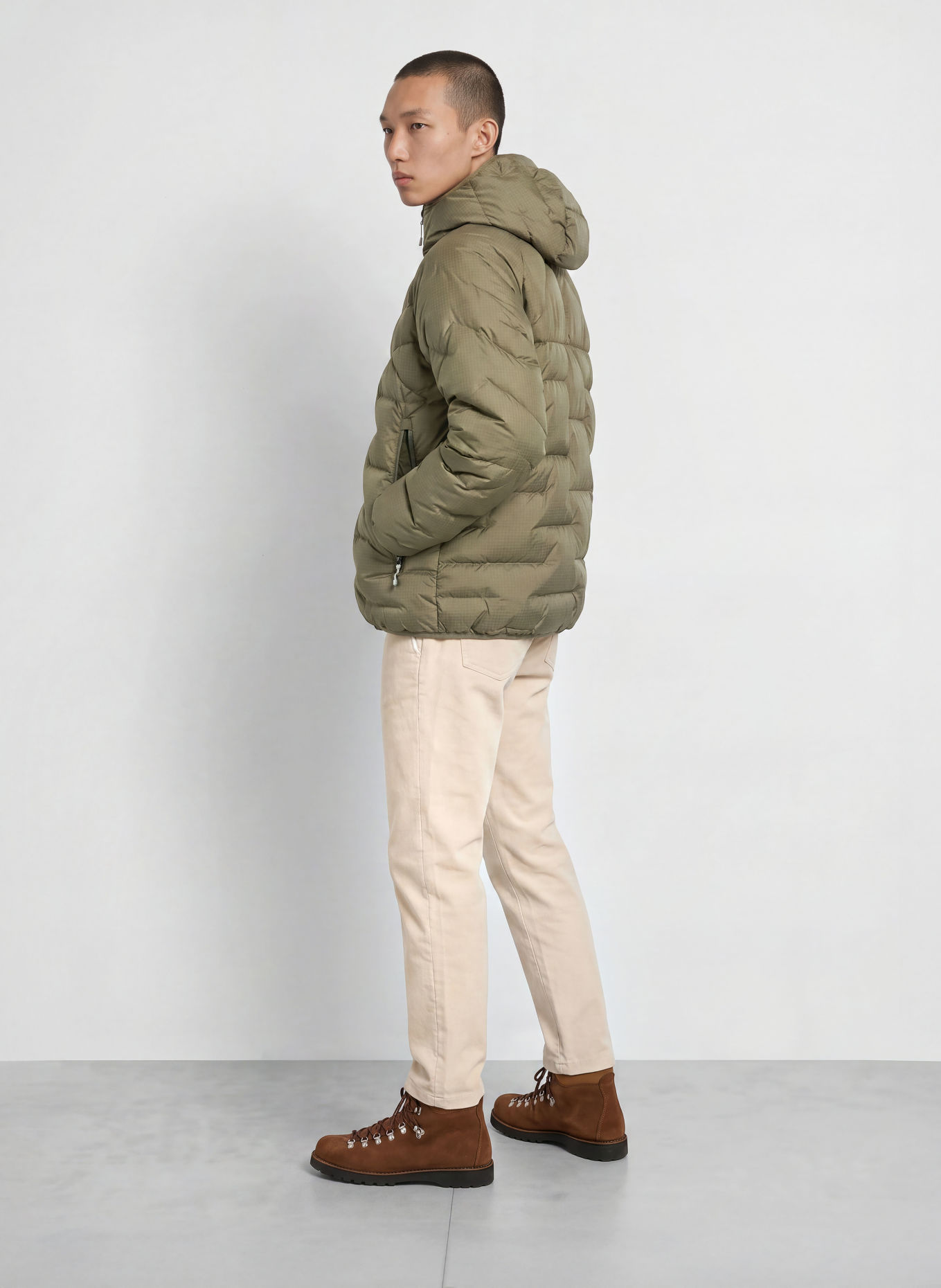 patagonia Donsjas DURABLE DOWN: OLIJF