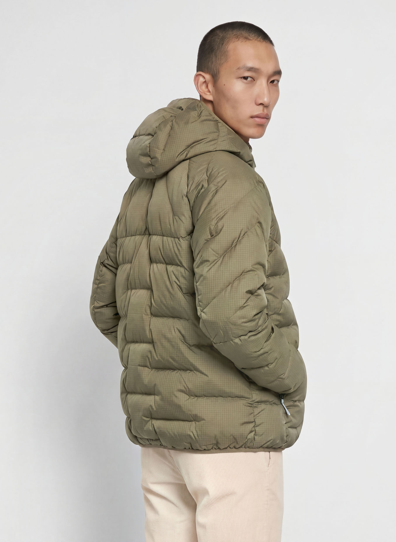 patagonia Donsjas DURABLE DOWN: OLIJF