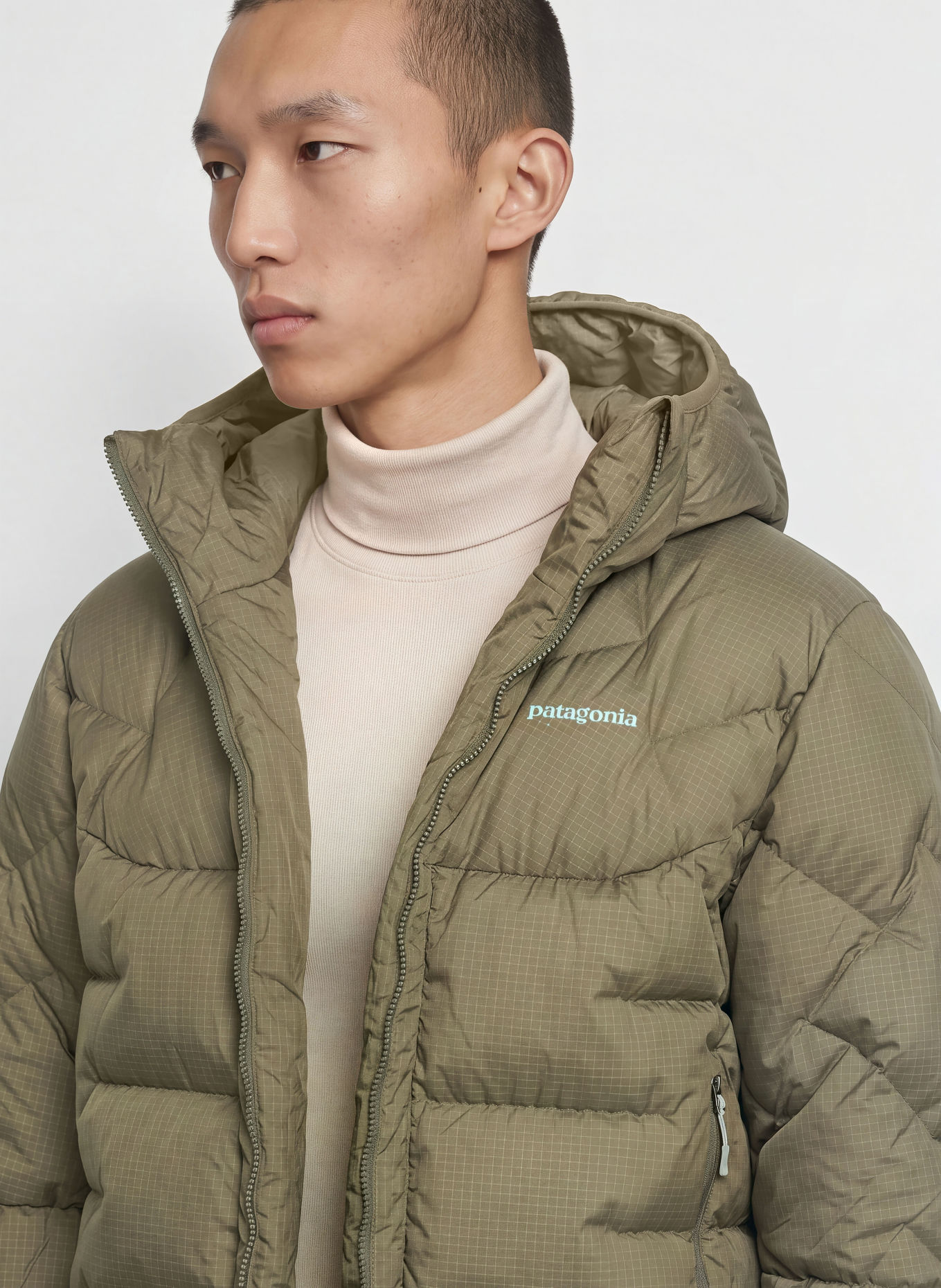 patagonia Donsjas DURABLE DOWN: OLIJF