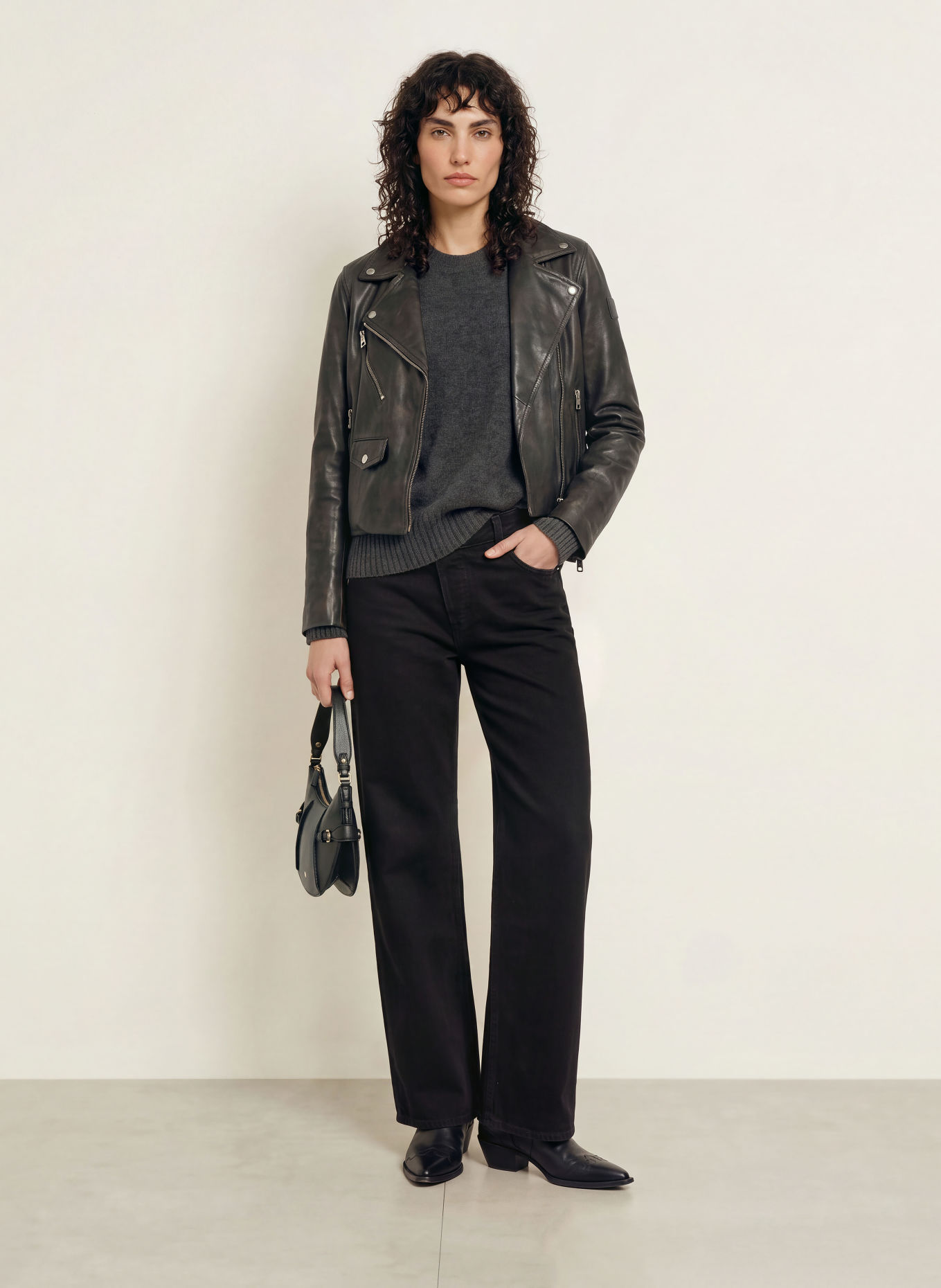 BELSTAFF RHEA Sweater: DARK GRAY