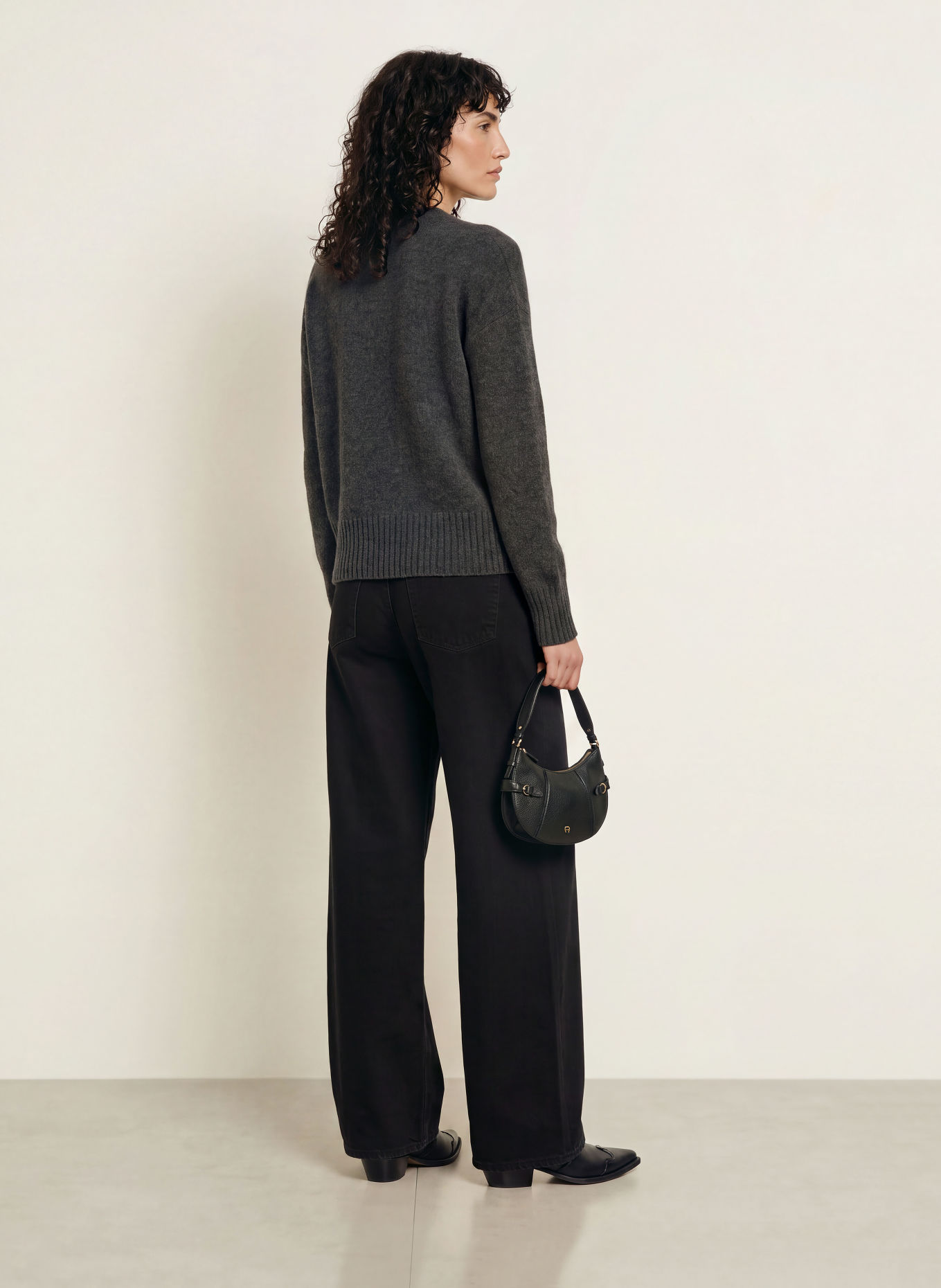 BELSTAFF RHEA Sweater: DARK GRAY